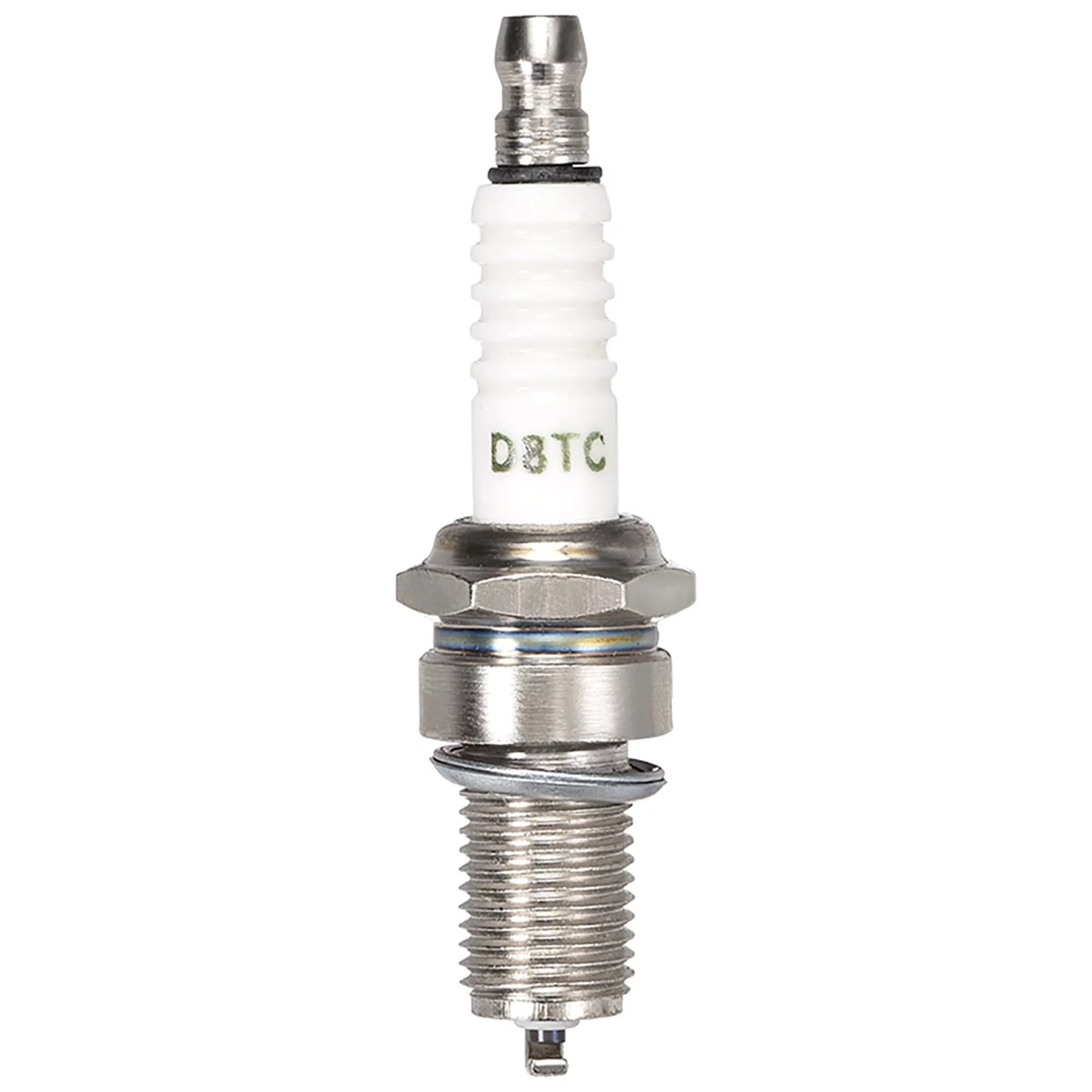 Uxcell D8TC Spark Plug for 125cc 150cc 200cc 250cc ATV Dirt Bike Moped Scooter Silver Tone 1pcs