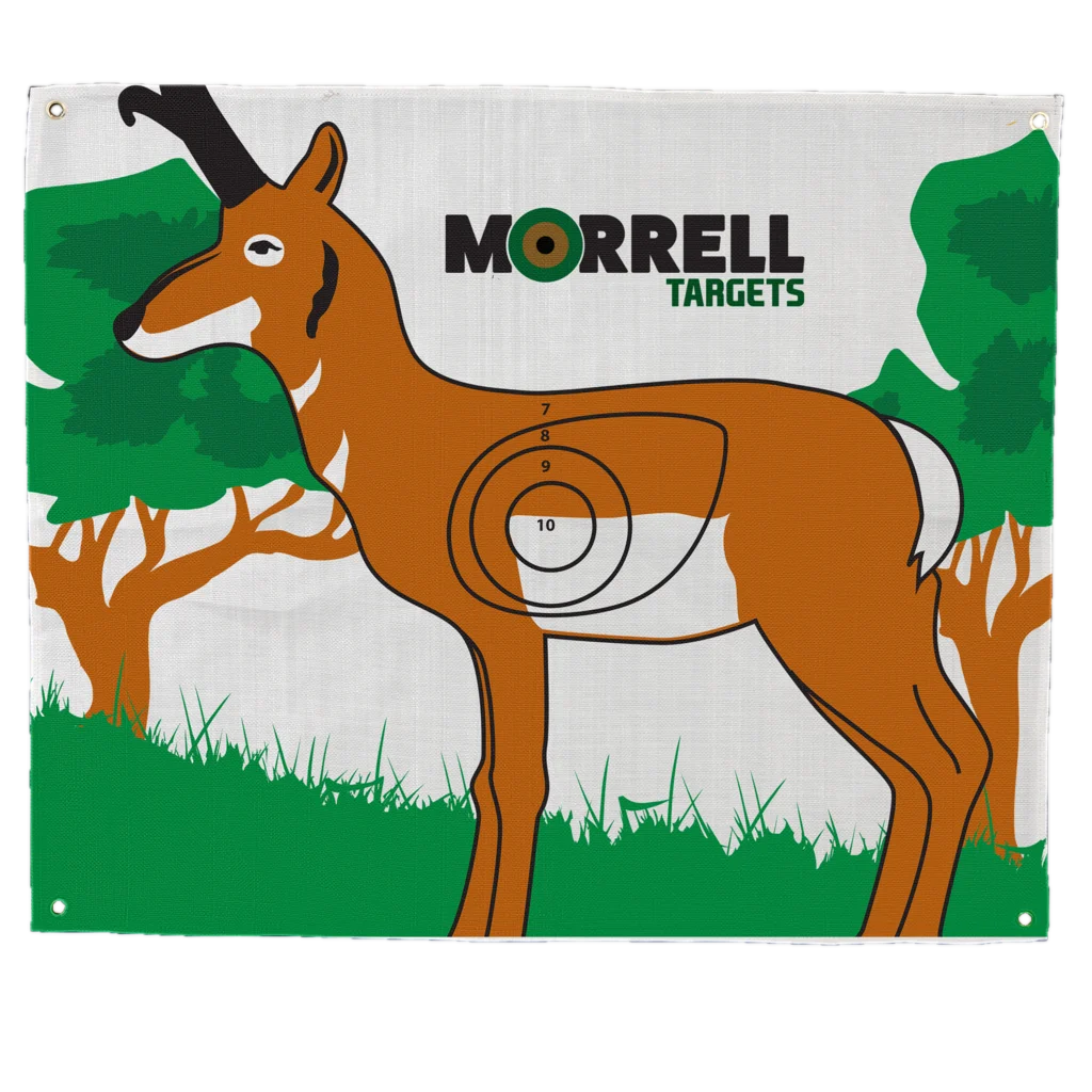 Morrell Antelope I.B.O/NASP Polypropylene Archery Target Face