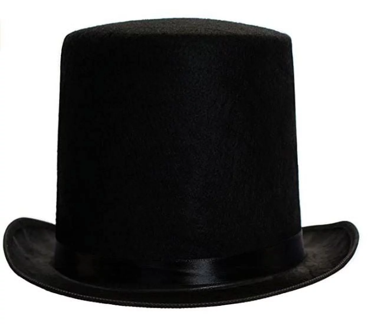 Funny Party Hats Dress Up Victorian Style Top Hat for Adults, Unisex Costume Hat, Formal Top Hat, Black, 7