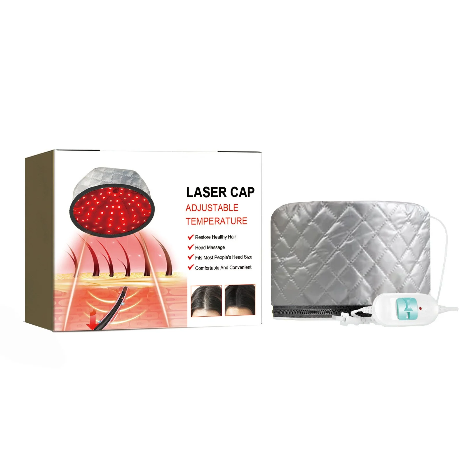 Stiwee Gift Ideas Clearence Hair Heater Cap Personal Care Hair Steamer Deep Conditioning Heat Adjustable Hair Care Heating With Intelligent Nourishing Hat Gifts For Men And Women