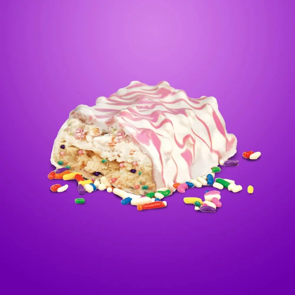 Fit Crunch Protein Bar, Birthday Cake, 30g Protein, 12 ct.