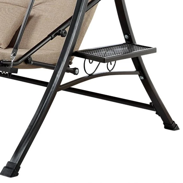 Garden Winds Custom Fit Replacement Canopy Top Cover Compatible with The Red Shed SB84242 Swing  - Standard 350