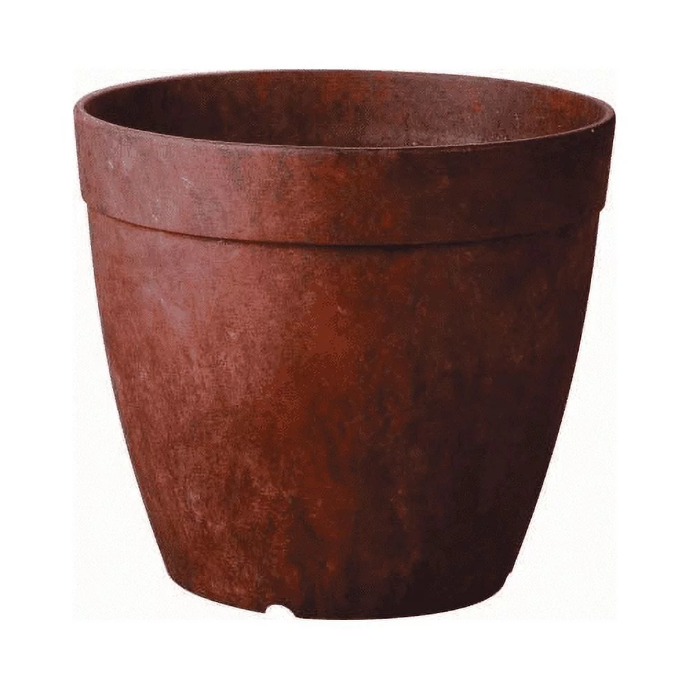 Novelty 03102.05 ArtStone Dolce Water-Minder Planter, Plastic, Rust, 10 In. Round - Quantity 5