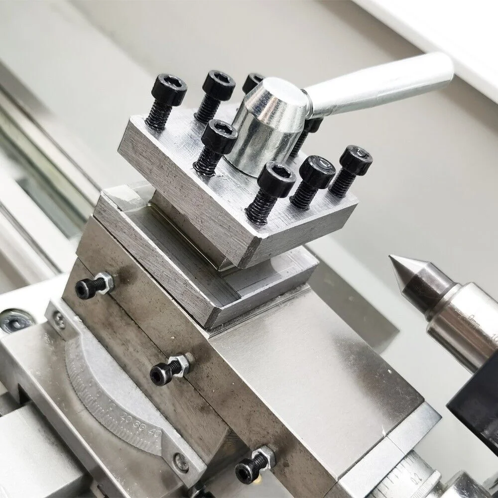 PreAsion High Precision Miniature Inch Precision Length Metal Bench Lathe 8