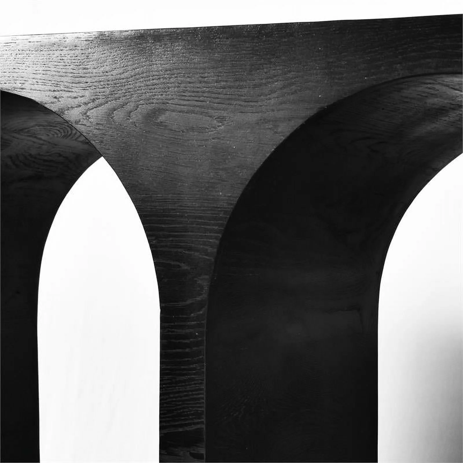 Meridian Furniture June Black Oak Console Table