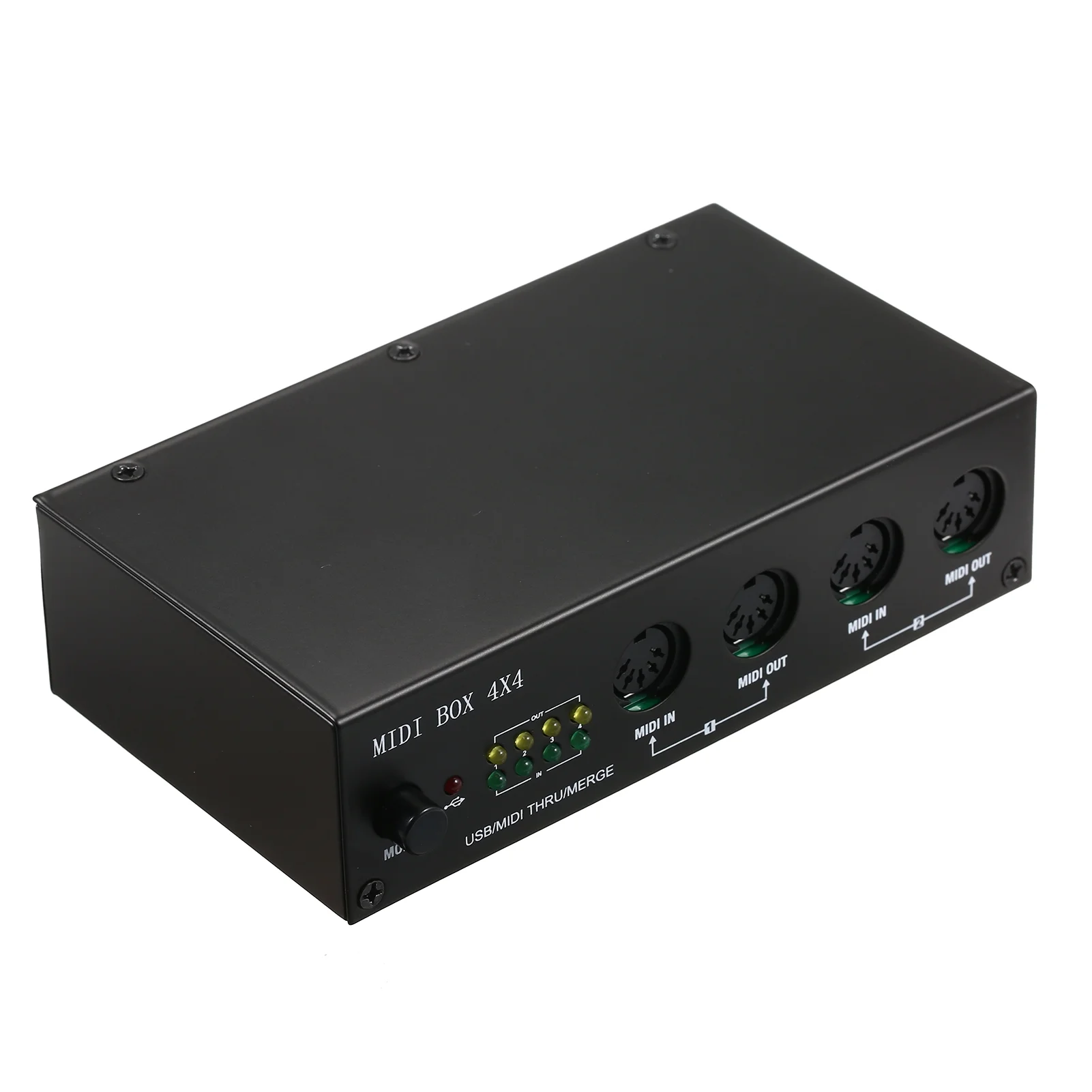 Audio converter,Box 4x4 4 In /4 2i4o Midi Box Um4x4 Usb Midi Channels 4i/4o In /4 Out Siuke 4i/4o 2i4o Midi Dsfen Usbdi 64di Channels Audio Converter Rusuo