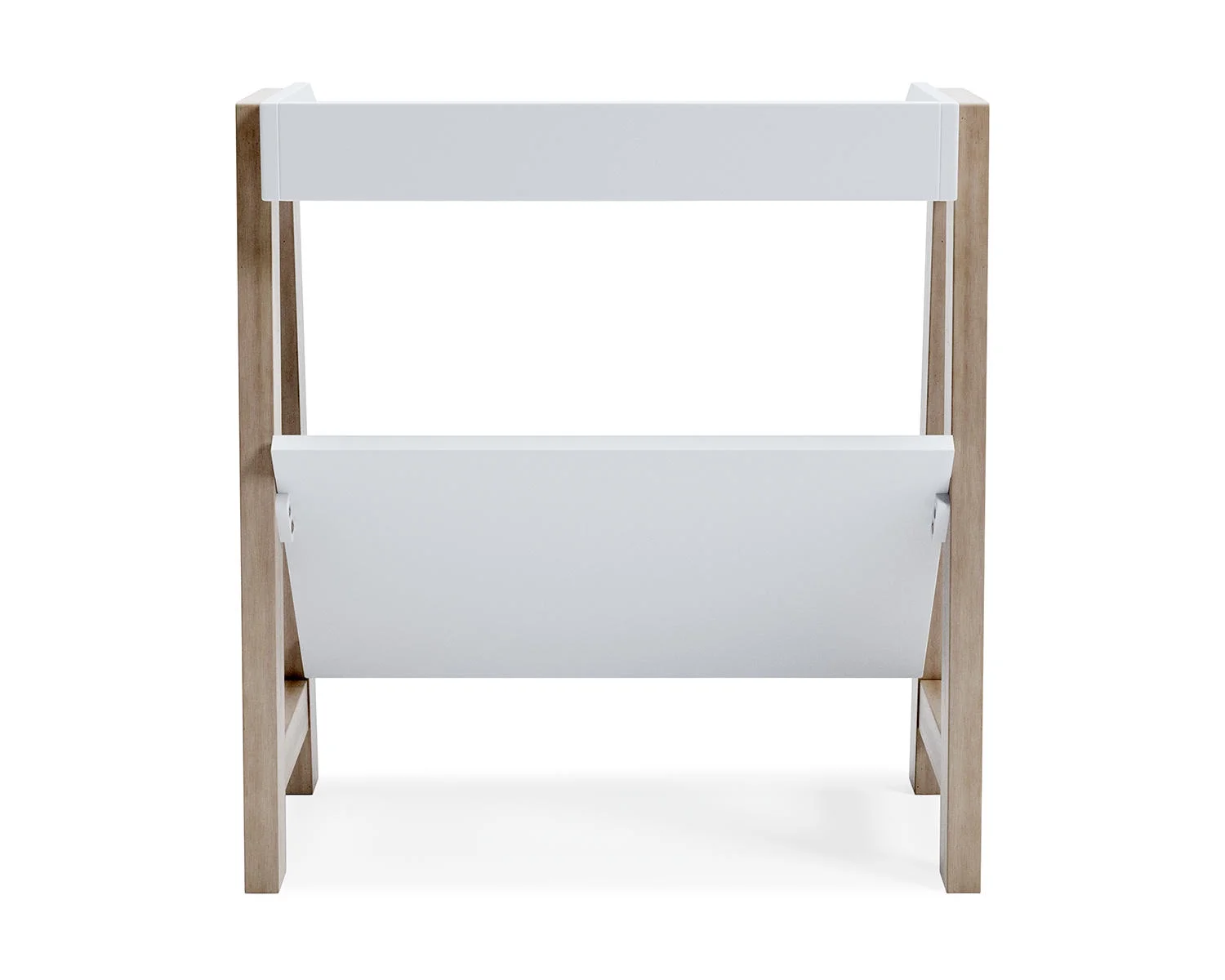 Signature Design by Ashley Casual Blariden Small Bookcase  White/Tan