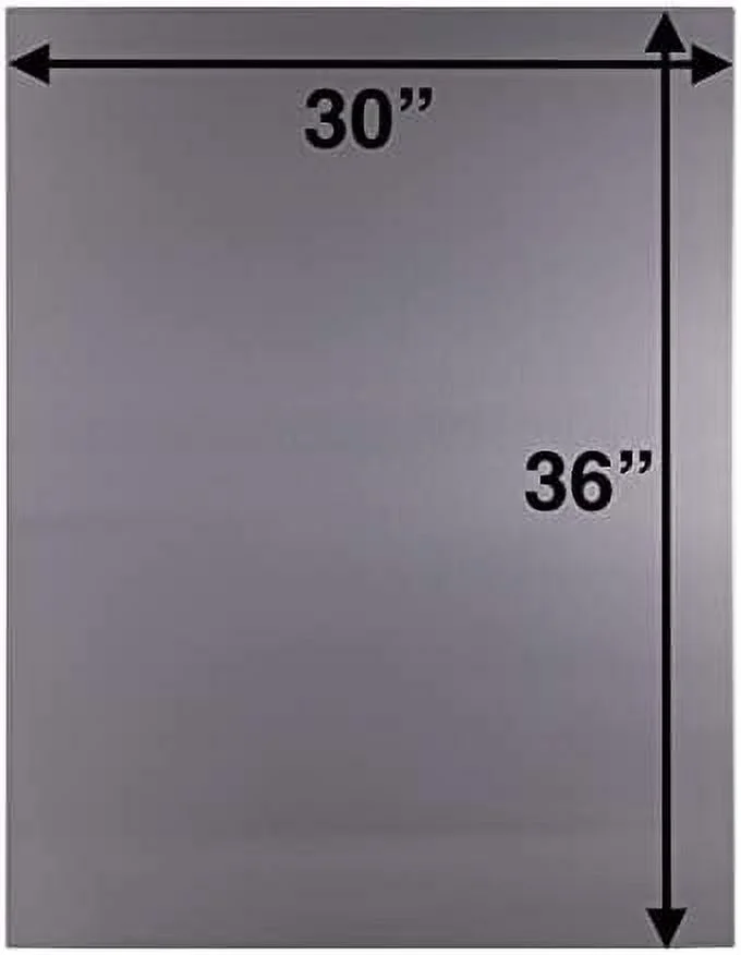 Stainless Steel Backsplash, 36