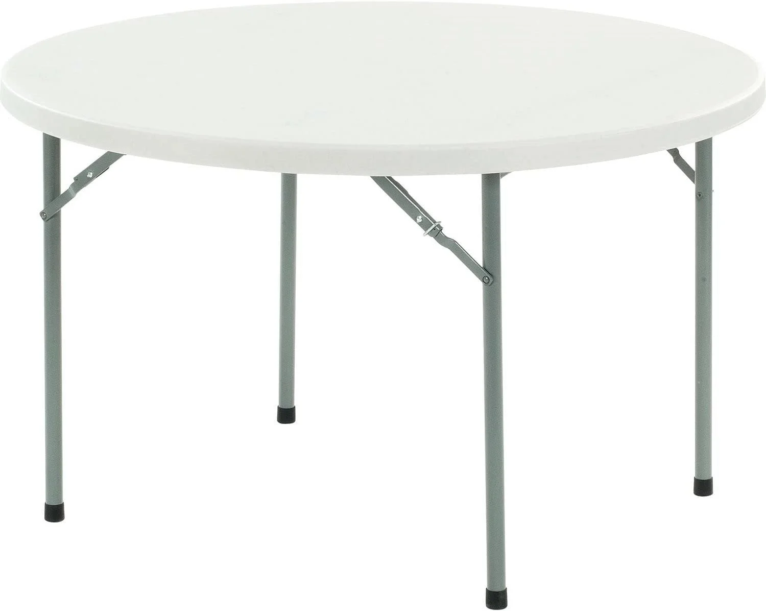 Folding Round Plastic Table, 48