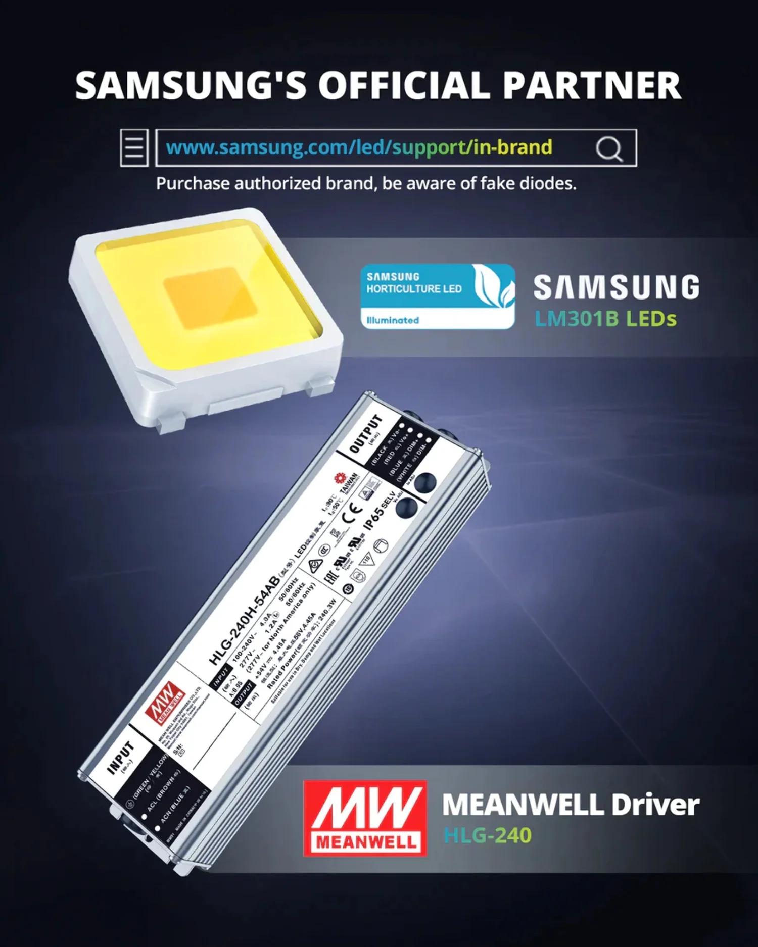 ViparSpectra 2023 Upgraded XS4000 400W Infrared Full Spectrum LED Grow Light with Samsung LM301B Diodes