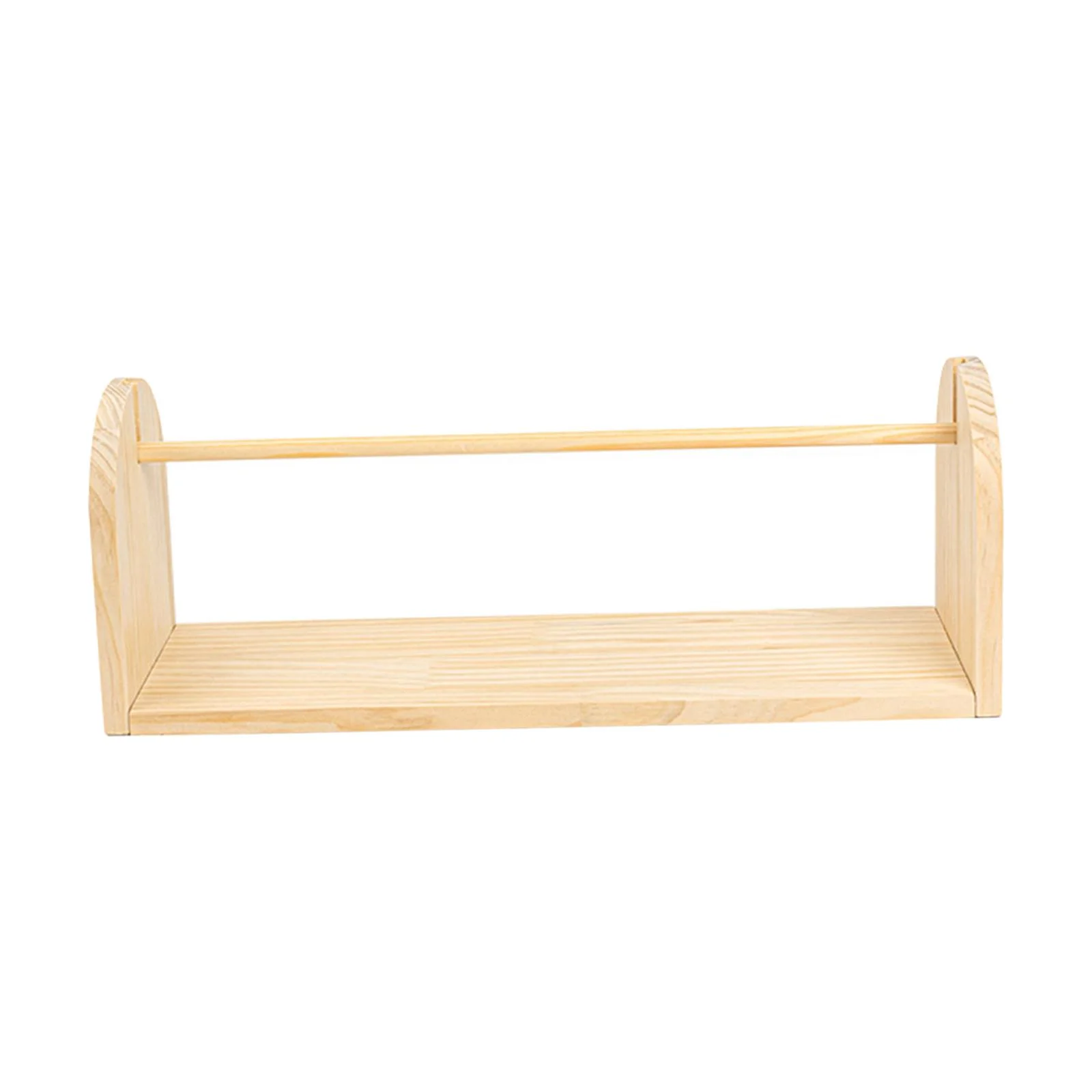 Yarn Ball Holder Wooden Crochet Yarn Threading Holder Craft Supplies Yarn Dispenser Crocheting Knitting for Knit Socks Knitting Hats Crafts 40cmx12cmx15cm