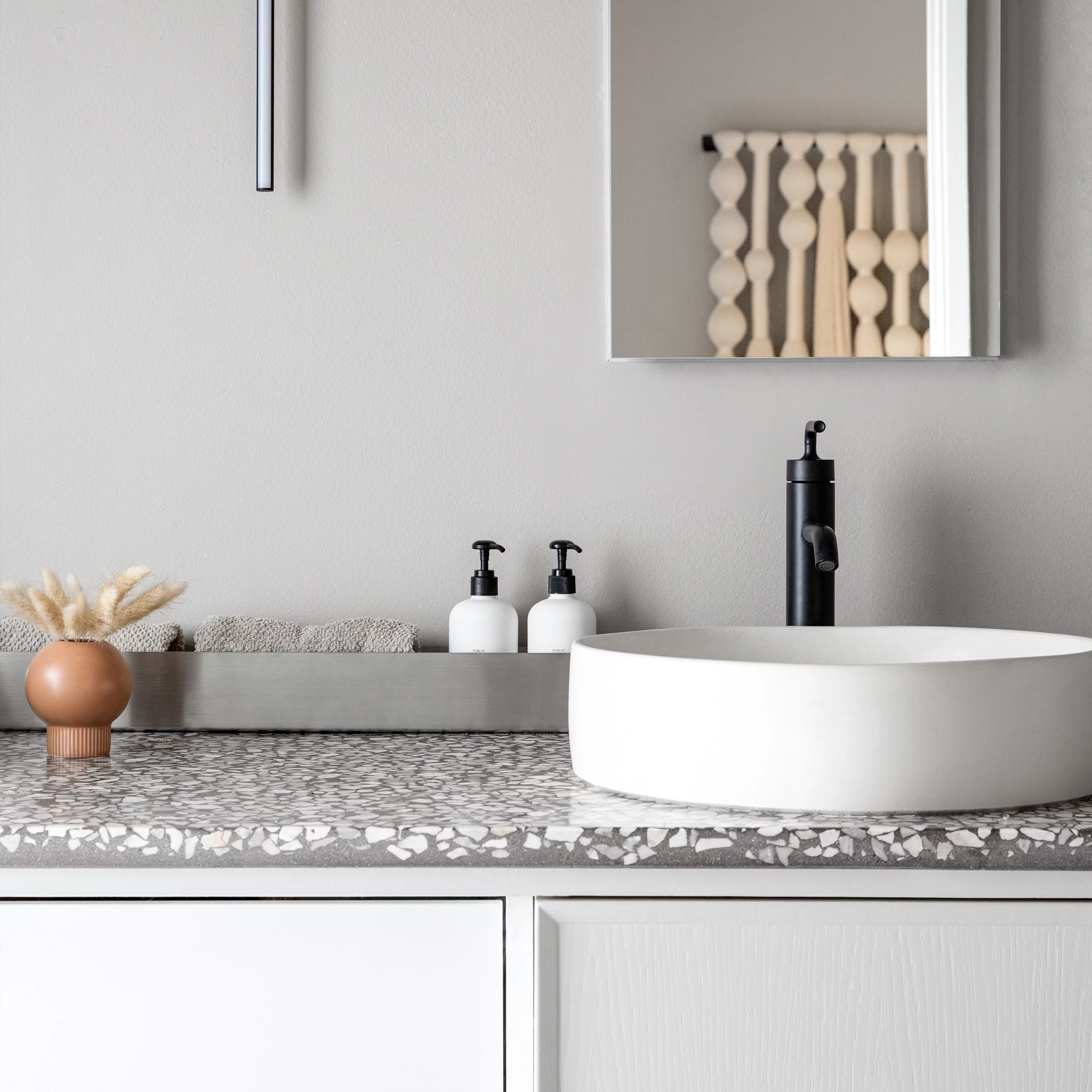 Veradek Geo Series Trough Planter - Stainless Steel