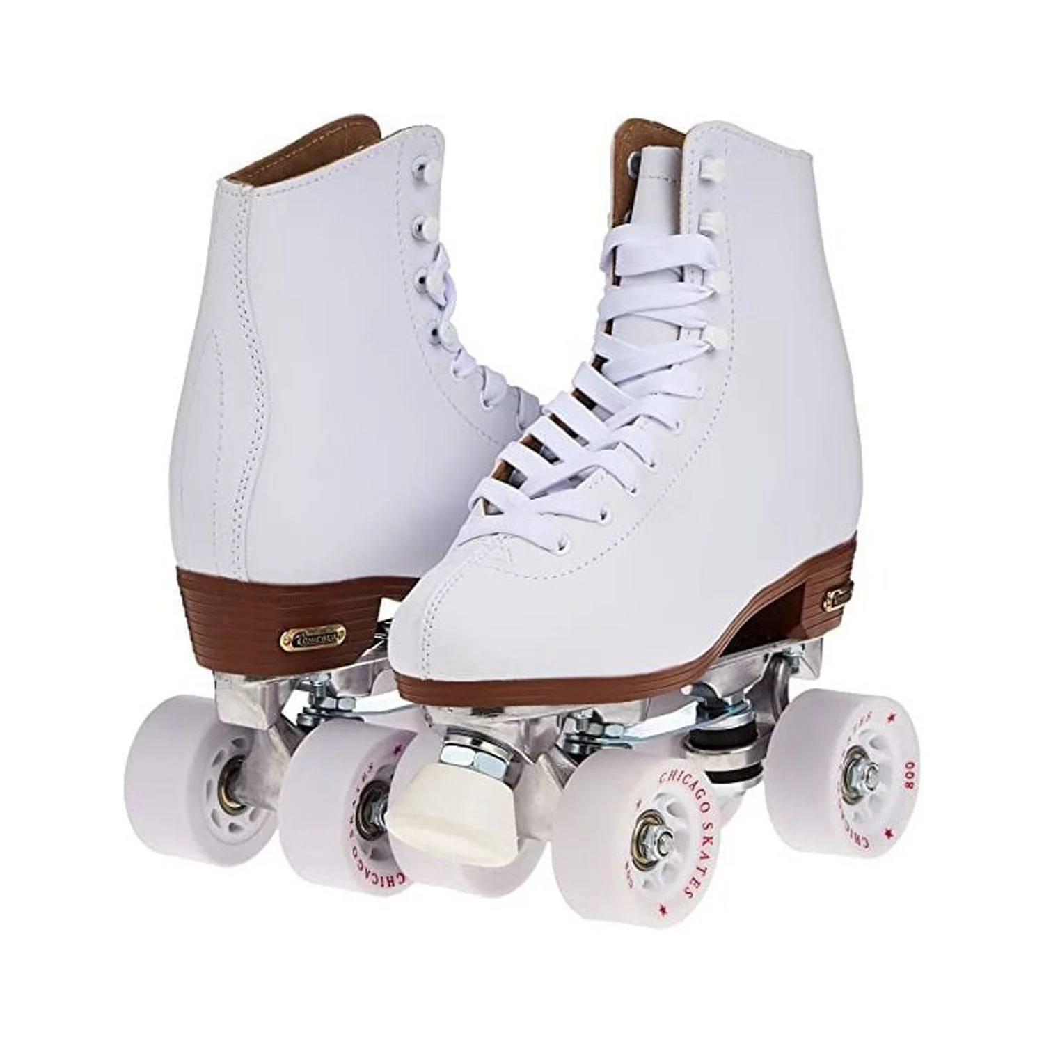 Chiacago Skate CRS800-11 Ladies Leather Rink Skates 2011, White