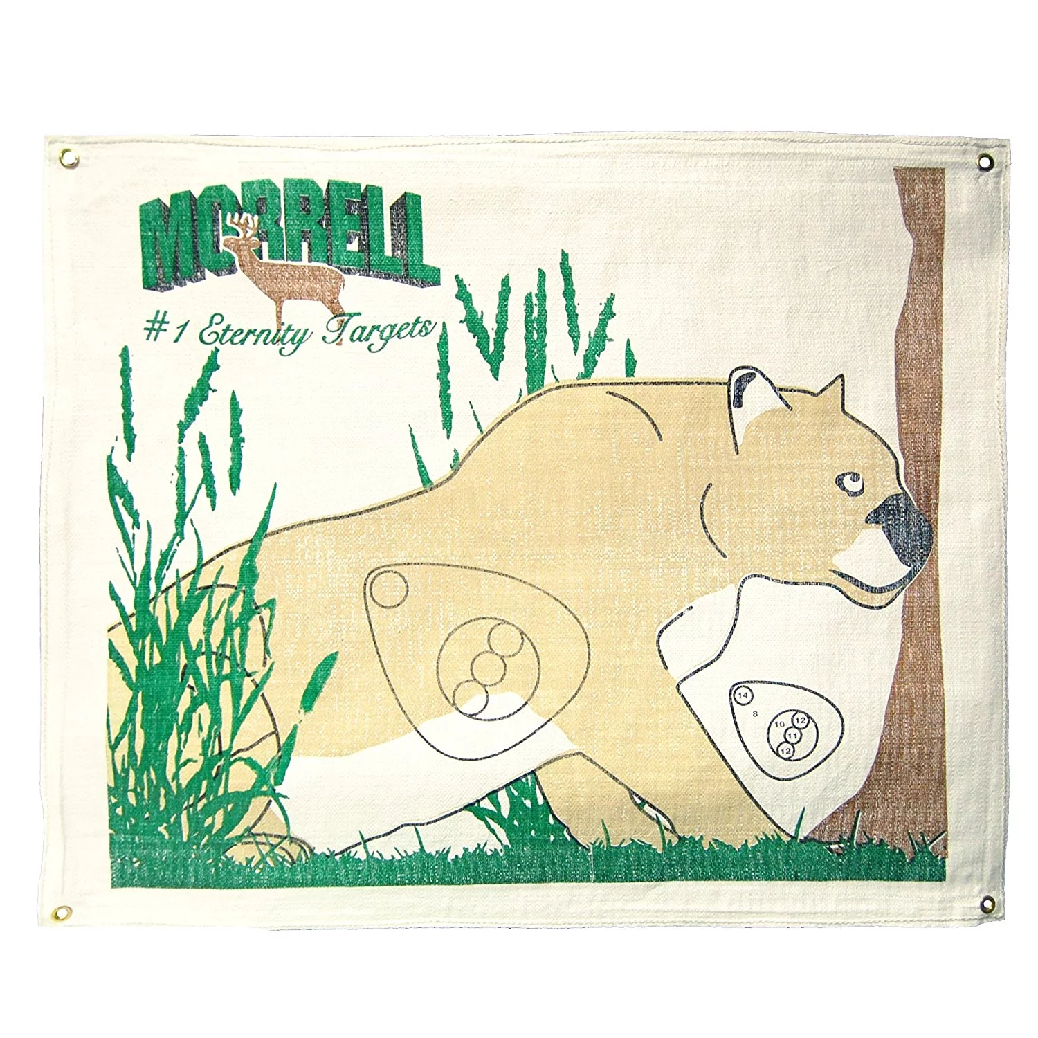 Morrell Polypropylene Archery Target Face, Mountain Lion