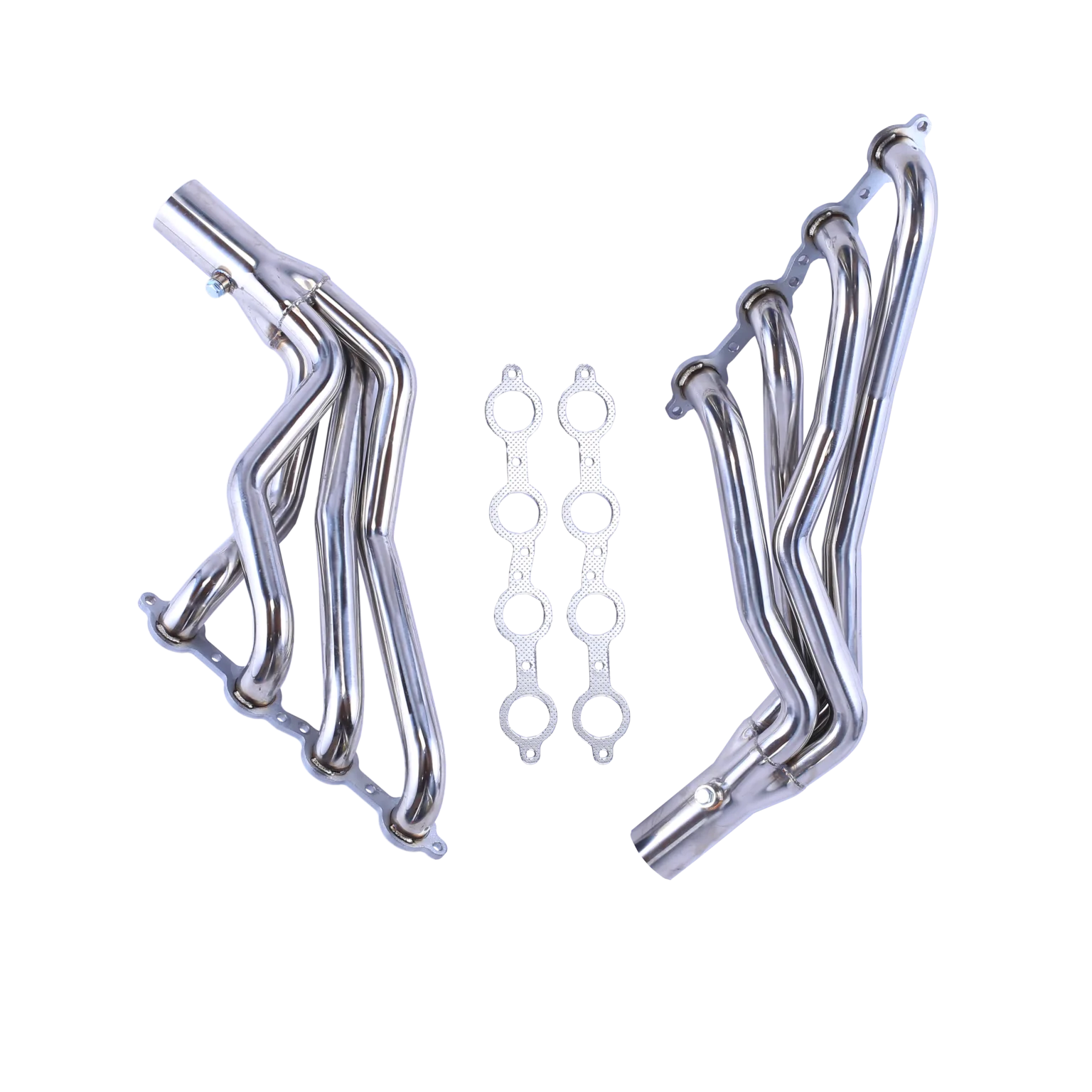 Stainless Exhaust Headers for Chevy C10 LS LS1 LS2 LS3 LS6 Long Tube 1-3/4