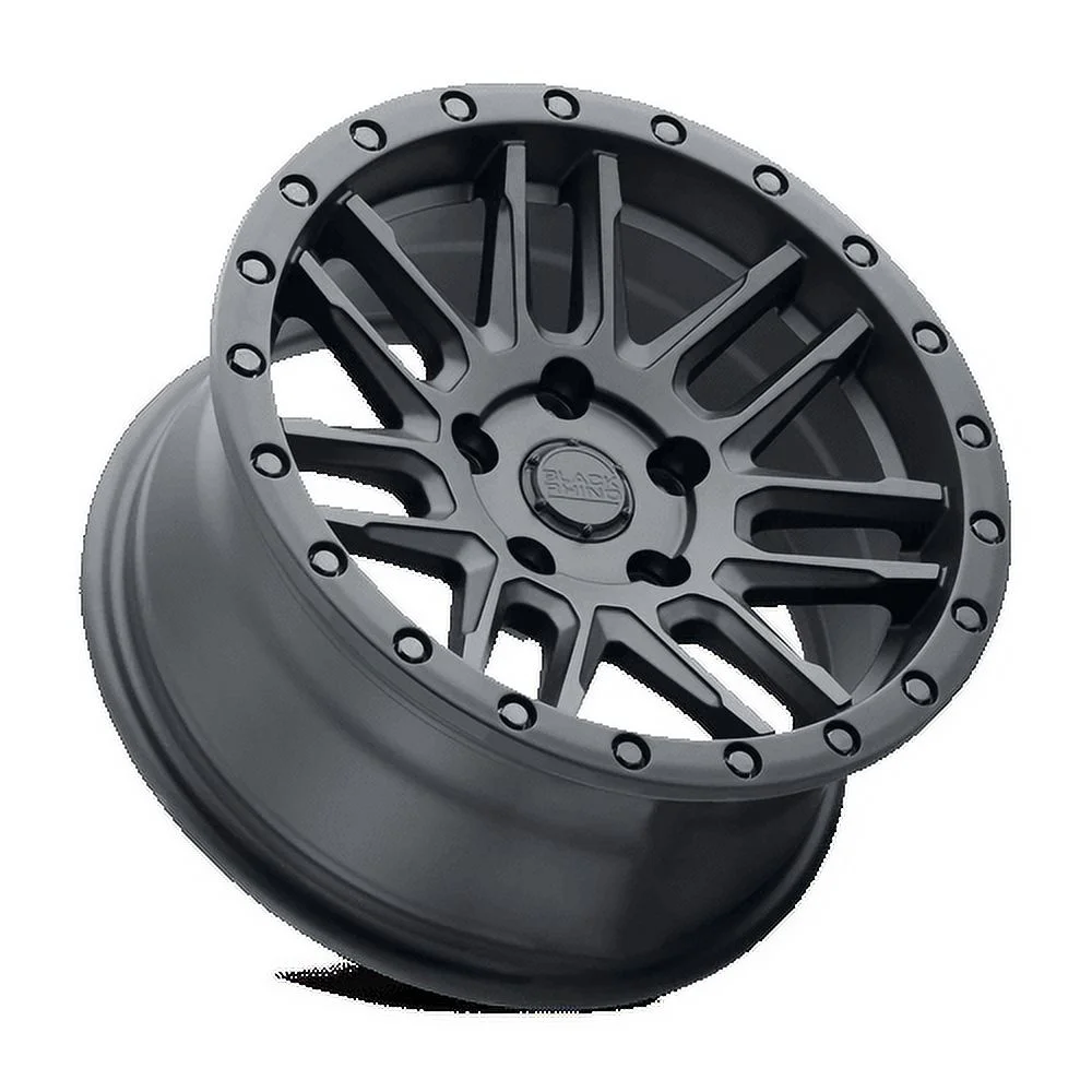 Black Rhino Cast Aluminum Rim BRACH 17X9.5 5X5.0 M-BLK -18MM, 1795ACH-85127B71