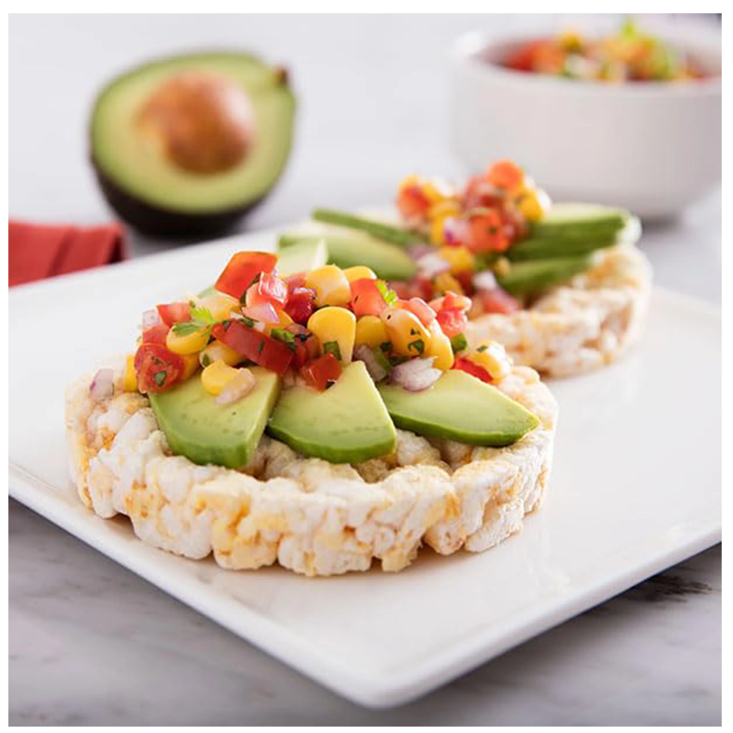 Quaker Large Rice Cakes, 3 Flavor Topper Variety Pack, Pack of 6