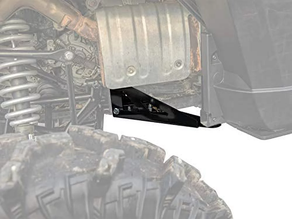 SuperATV HD Front Frame Stiffener for 2021+ Polaris Ranger XP 1000 / Crew | Strengthens your Ranger's Frame|Powder Coated for Durability|Made of 5 mm HD Steel Plating|FS-P-RAN1K-002-01#SATV