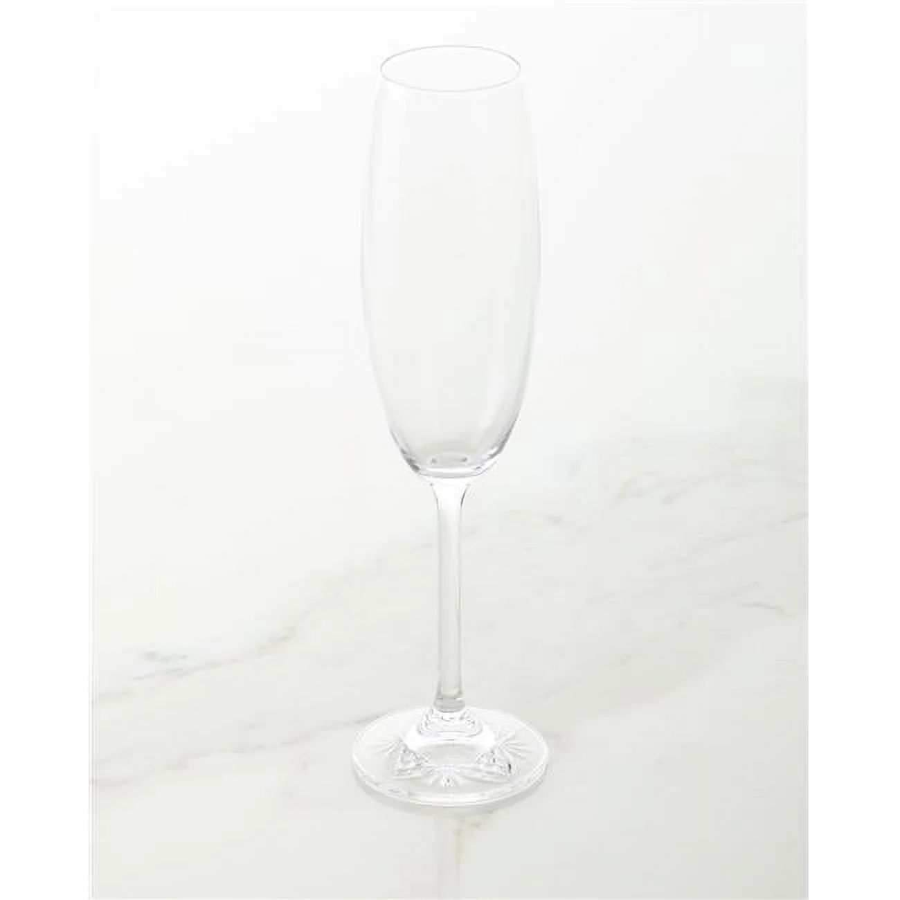 Godinger 22511 Touch of Dublin Flute Wine Glass - Set of 16