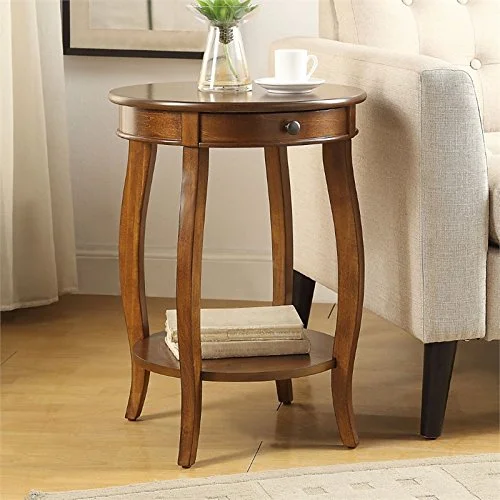 BOWERY HILL End Table in Cherry