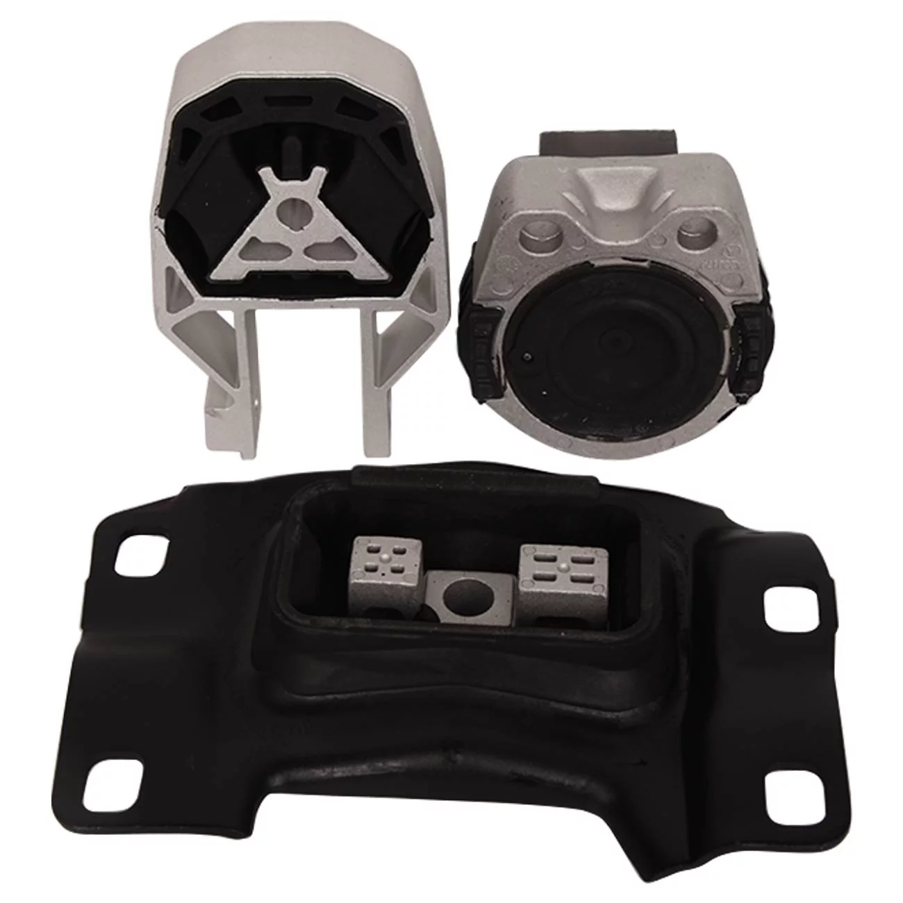 3Pcs Fits Ford Focus 2.0L L4 Rear + Front Engine Mount + Trans Mount Kit
