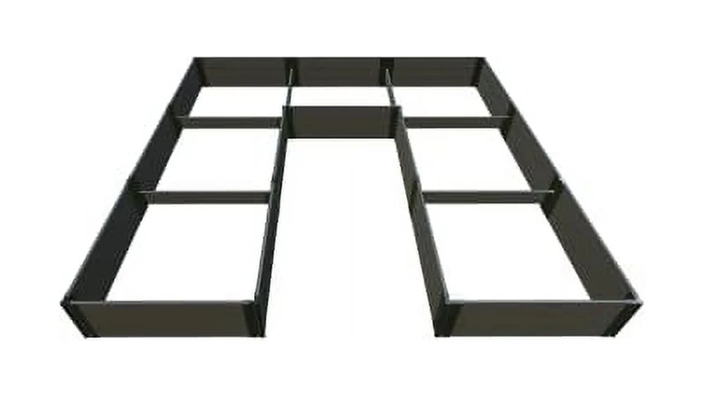 WEATHERED WOOD 'WALK-IN JUMBO U-SHAPE' - 12' X 12' X 16.5