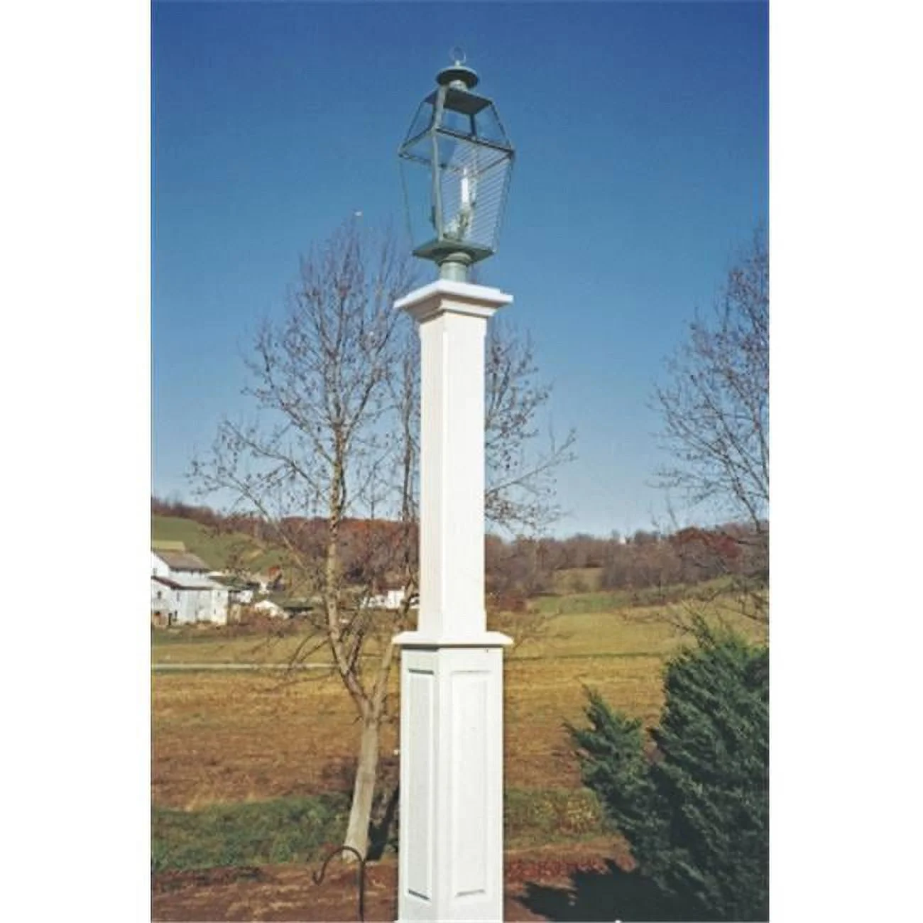New England Woodworks  Natural New Bold Lantern Post