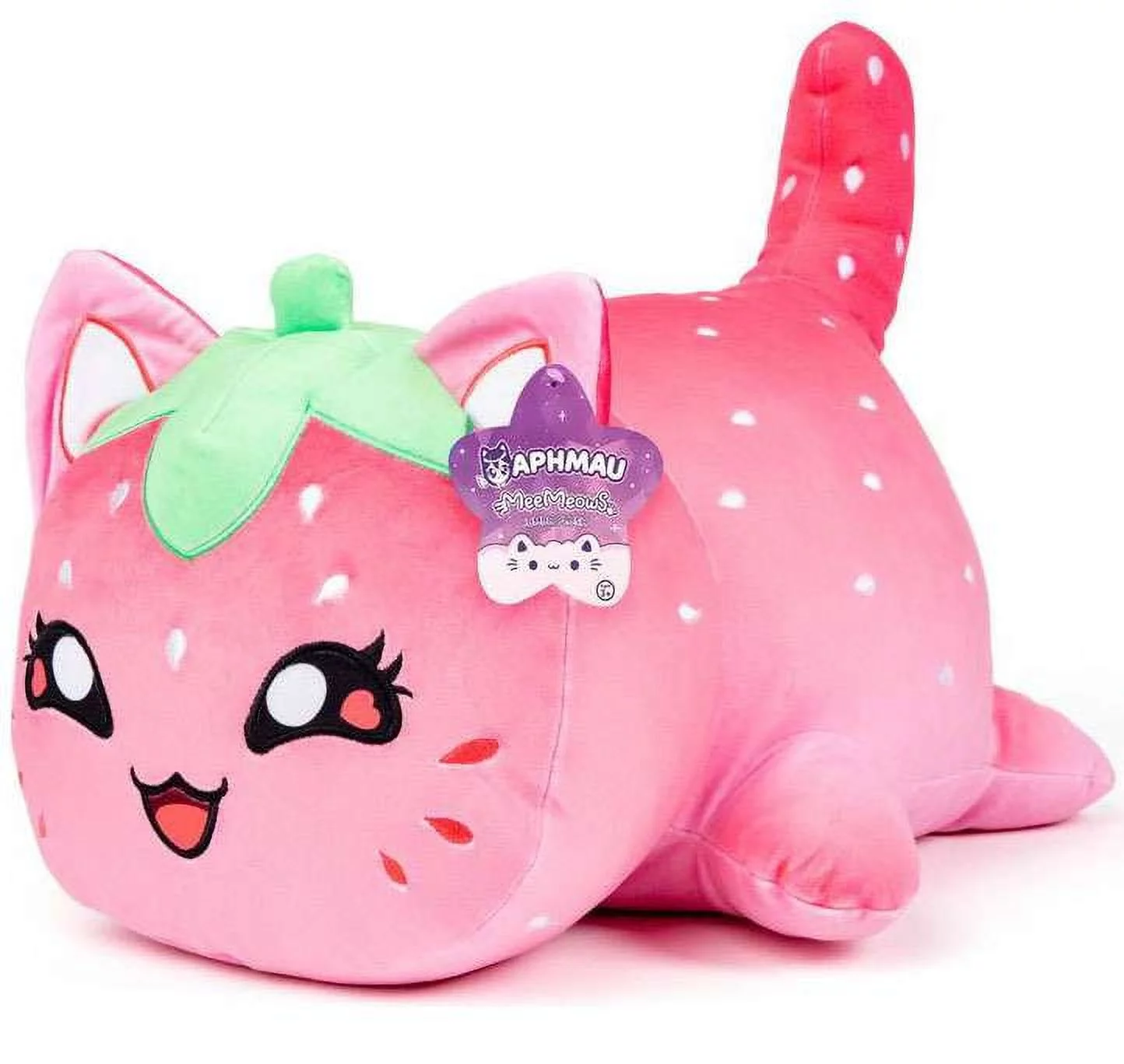 Aphmau Strawberry Cat JUMBO Plush