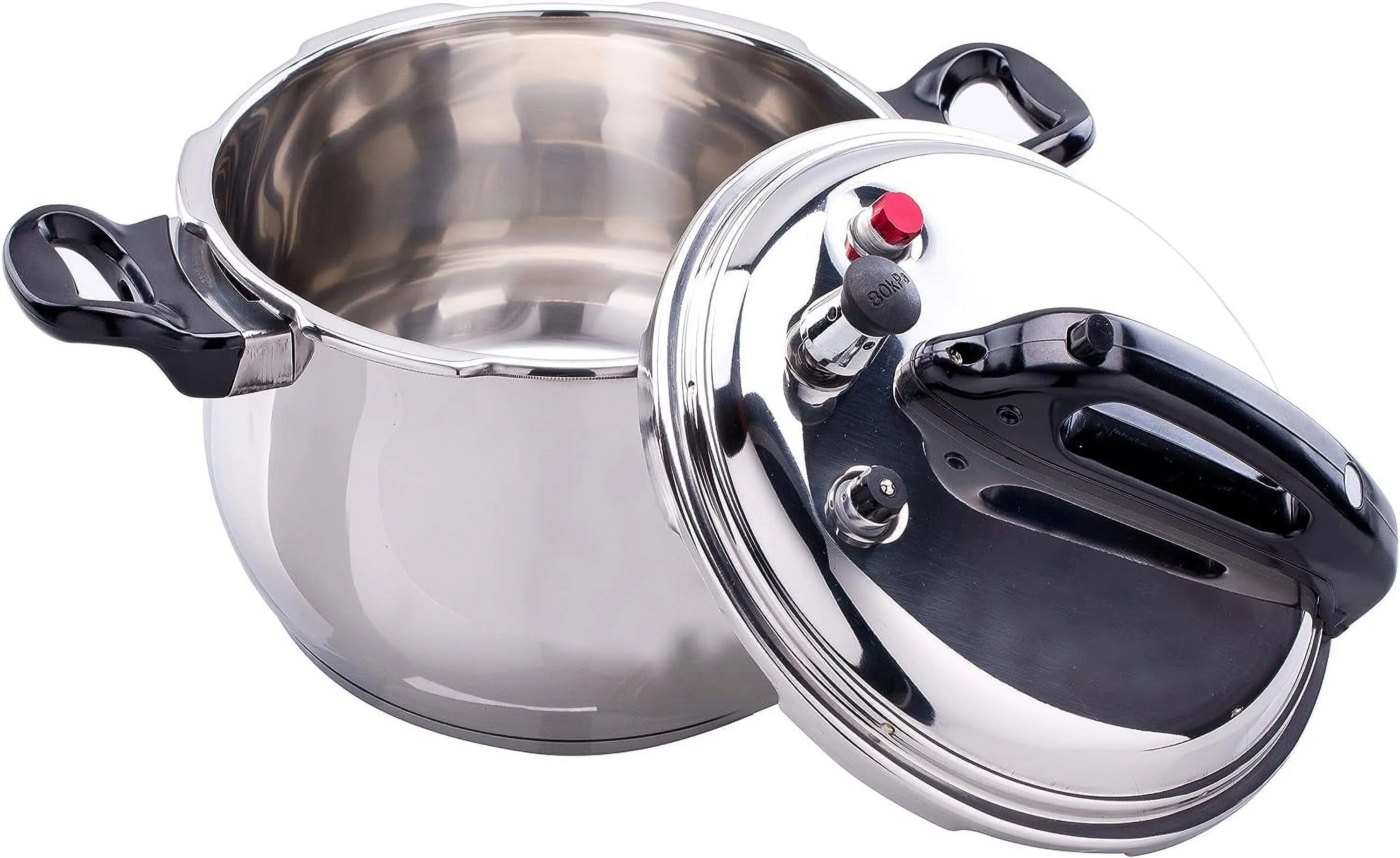 5.3-Quart Pressure Cooker, 5-Liter Capacity. Olla De Presion.
