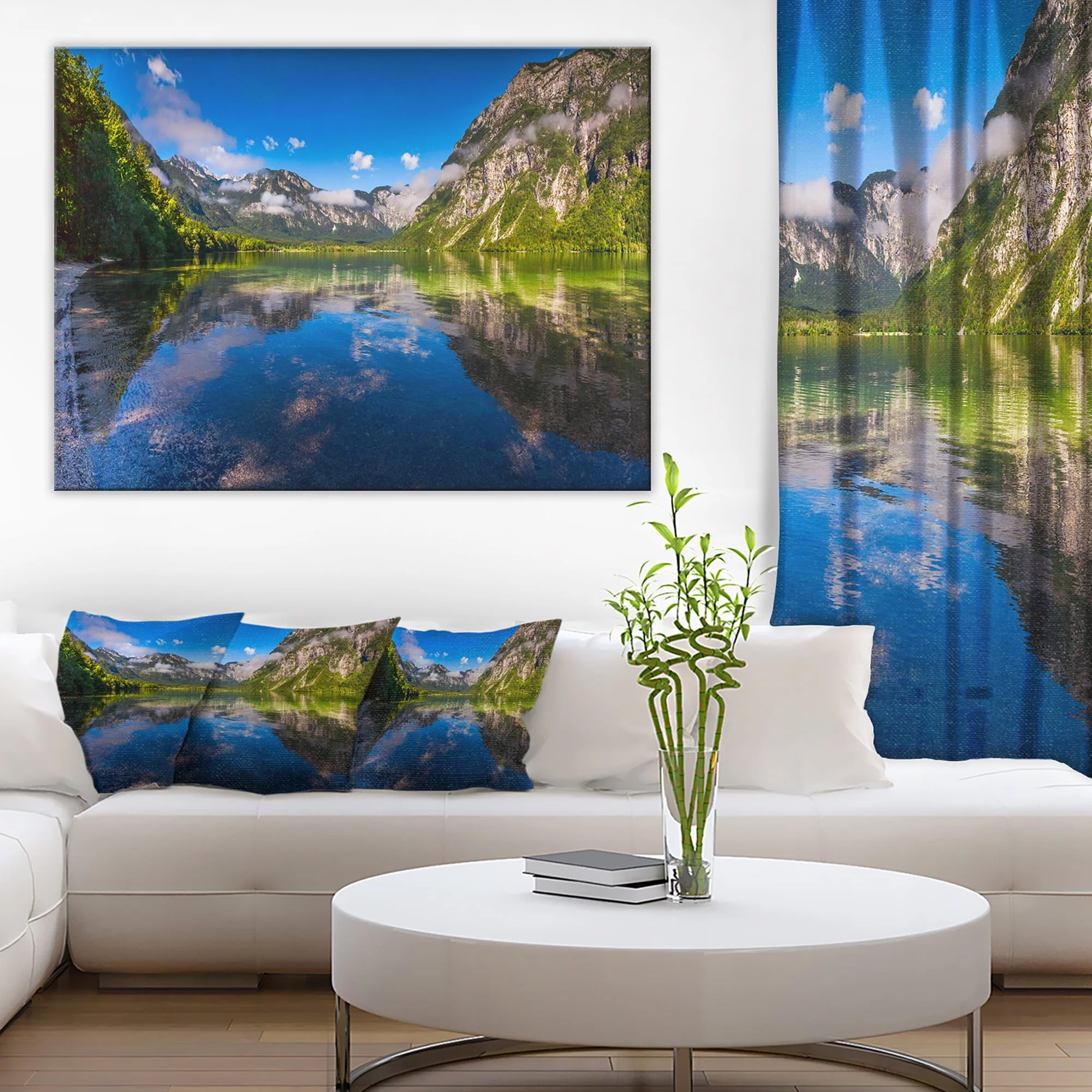 DESIGN ART Bohinj Lake in Triglav National Park