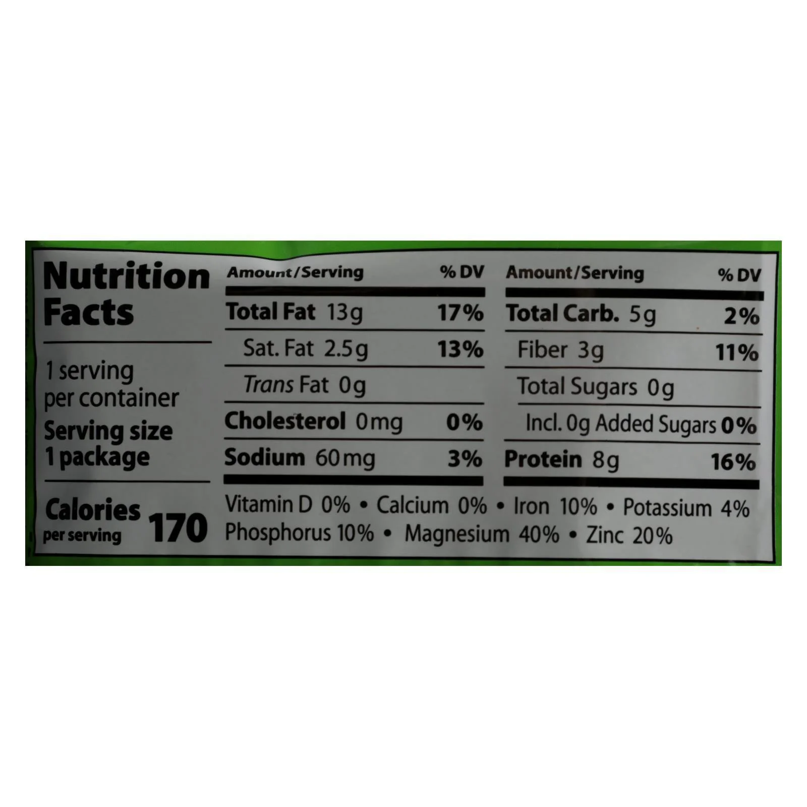 Eden Foods Organic Pumpkin Seeds - Dry Roasted - Spicy - 1 Ounce