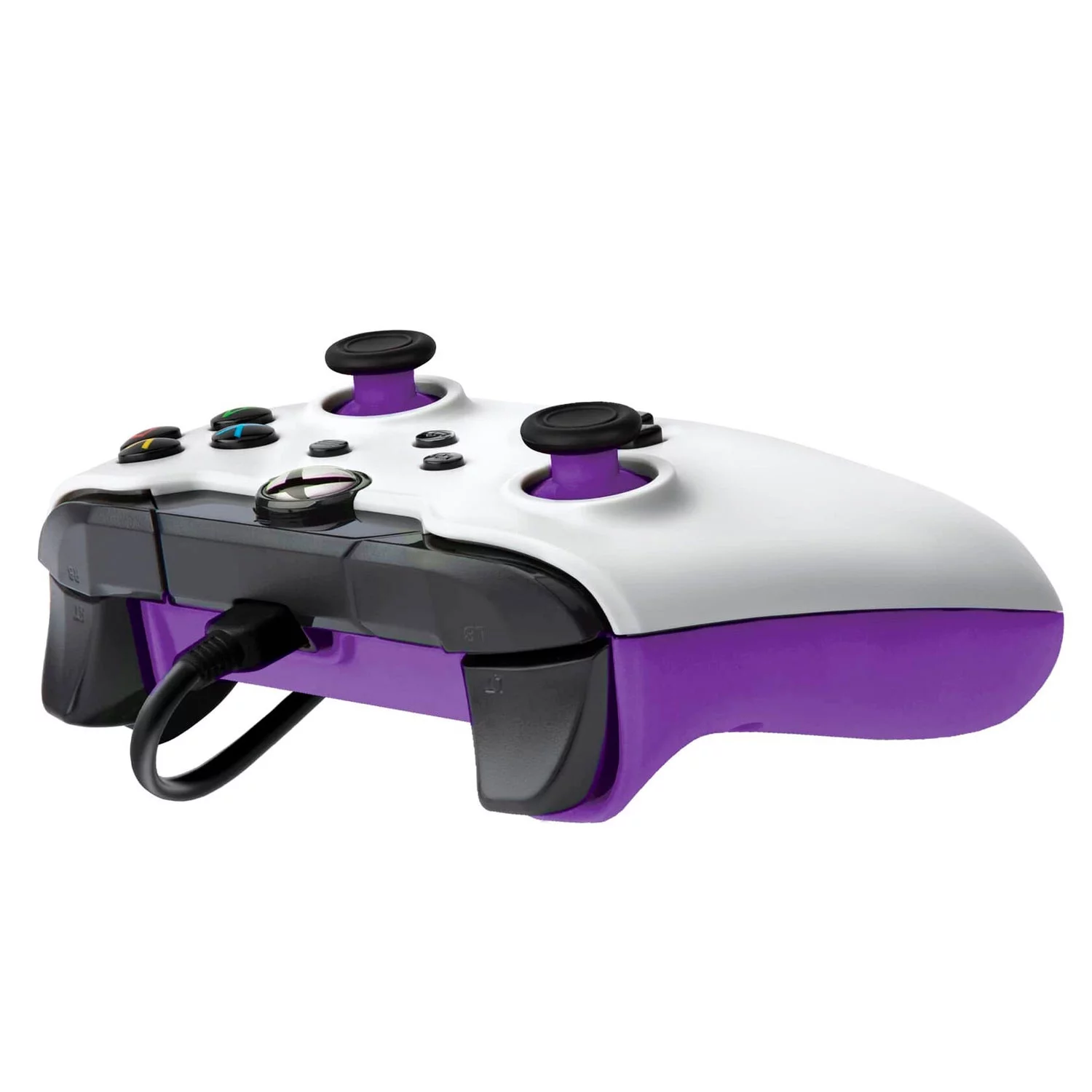 PDP Wired Controller: Kinetic White - Xbox Windows 10/11 - Kinetic White With Cleaning Manual Kit Bolt Axtion Bundle Like New