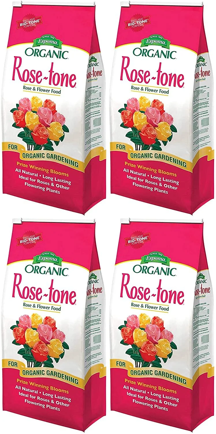 Espoma RT4 4-Pound Rose-Tone 4-3-2 Plant Food - 4 Pack