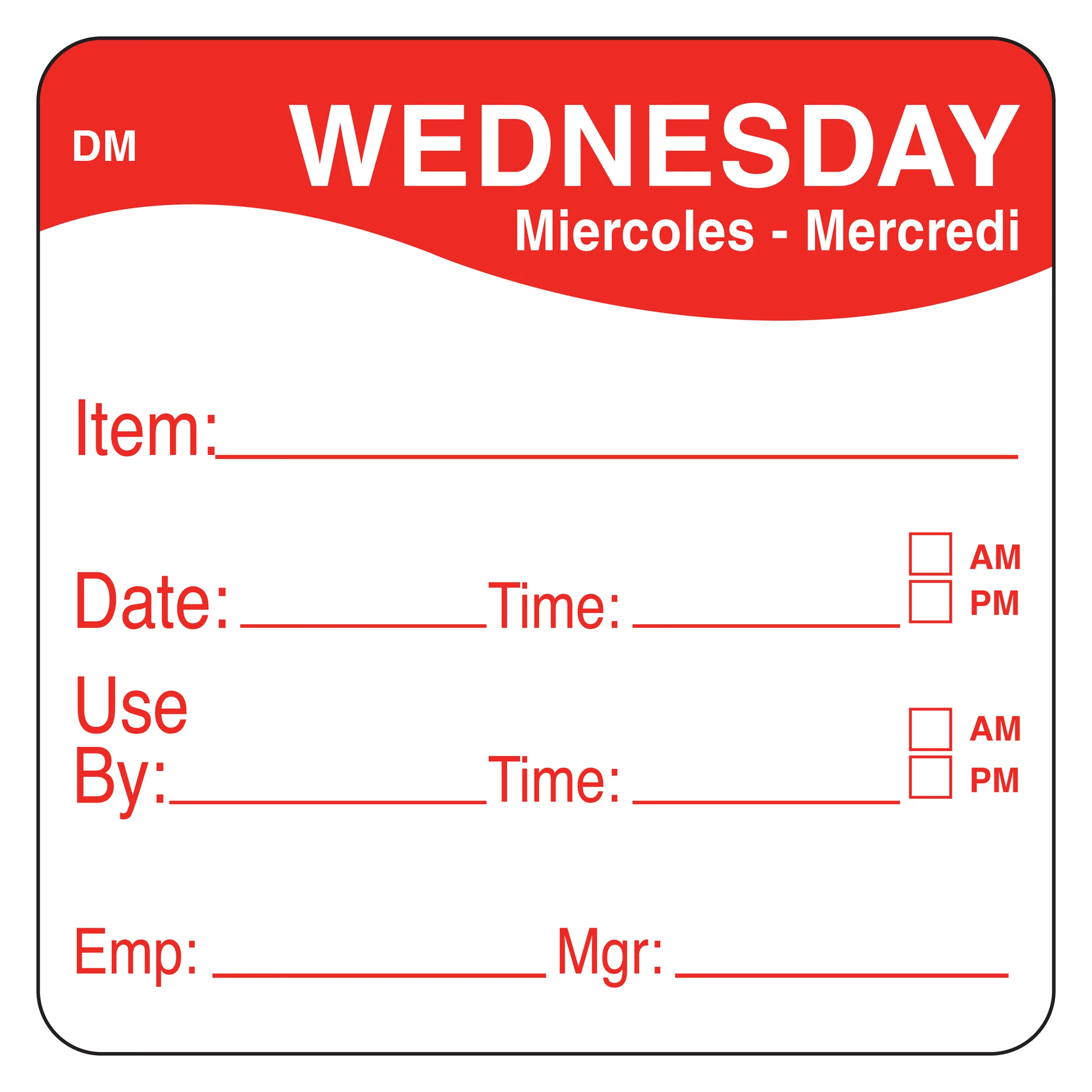 DayMark Day of the Week 2