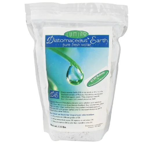 Lumino Diatomaceous Fresh Water Pure Food Grade - 1.5 Lb
