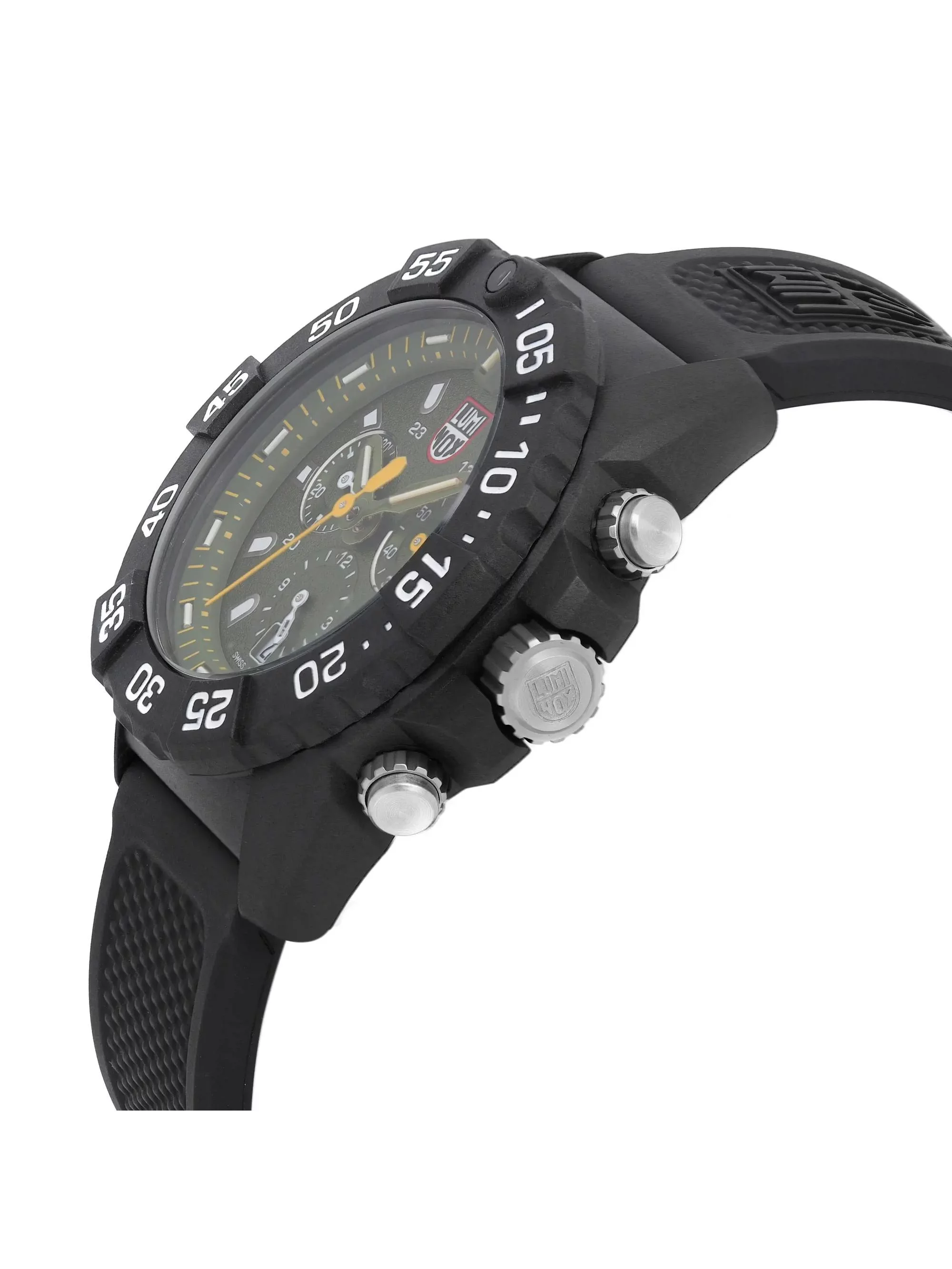 Luminox Navy Seal Chronograph Carbon 45mm Green Dial Mens Quartz Watch XS.3597