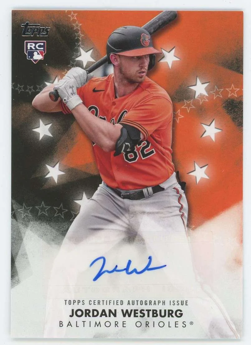 MLB 2024 Topps Series 1  Jordan Westburg BSA-JWE (Rookie Auto)