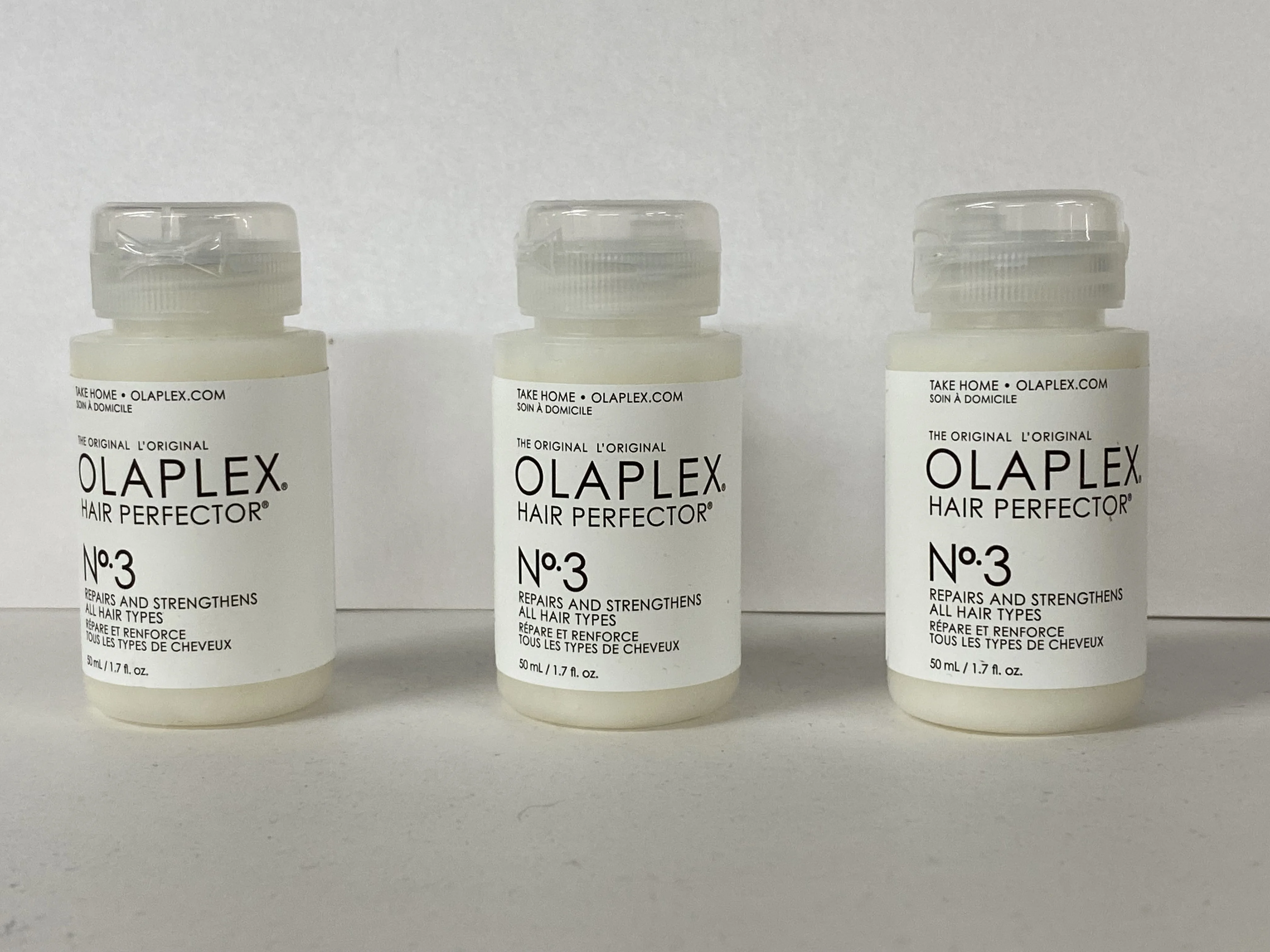 Olaplex No 3 Hair Perfector reapirs and strengthens all hair types. 1.7oz ( 3 Pack )