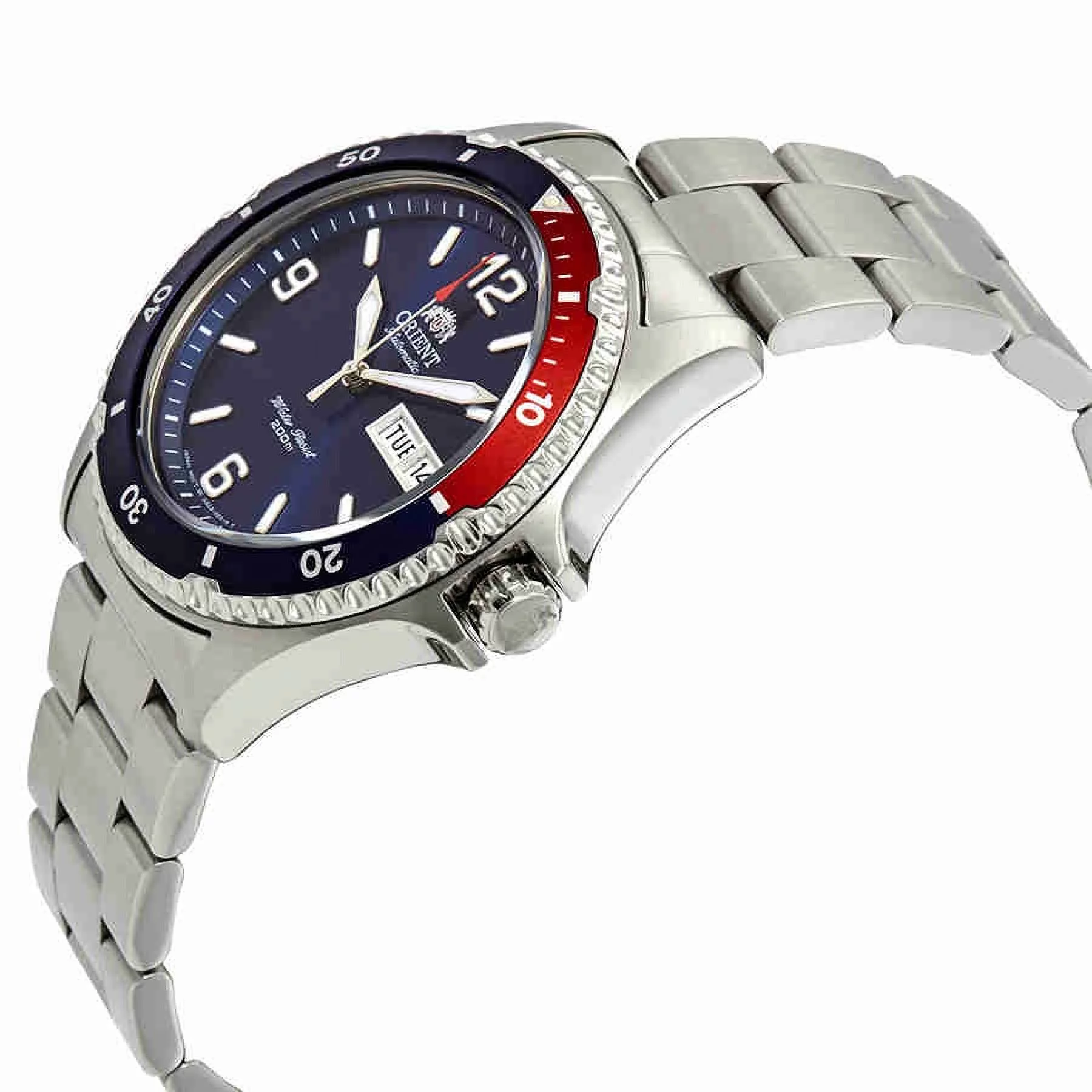 Orient Mako II Automatic Blue Dial Pepsi Bezel Men's Watch FAA02009D9