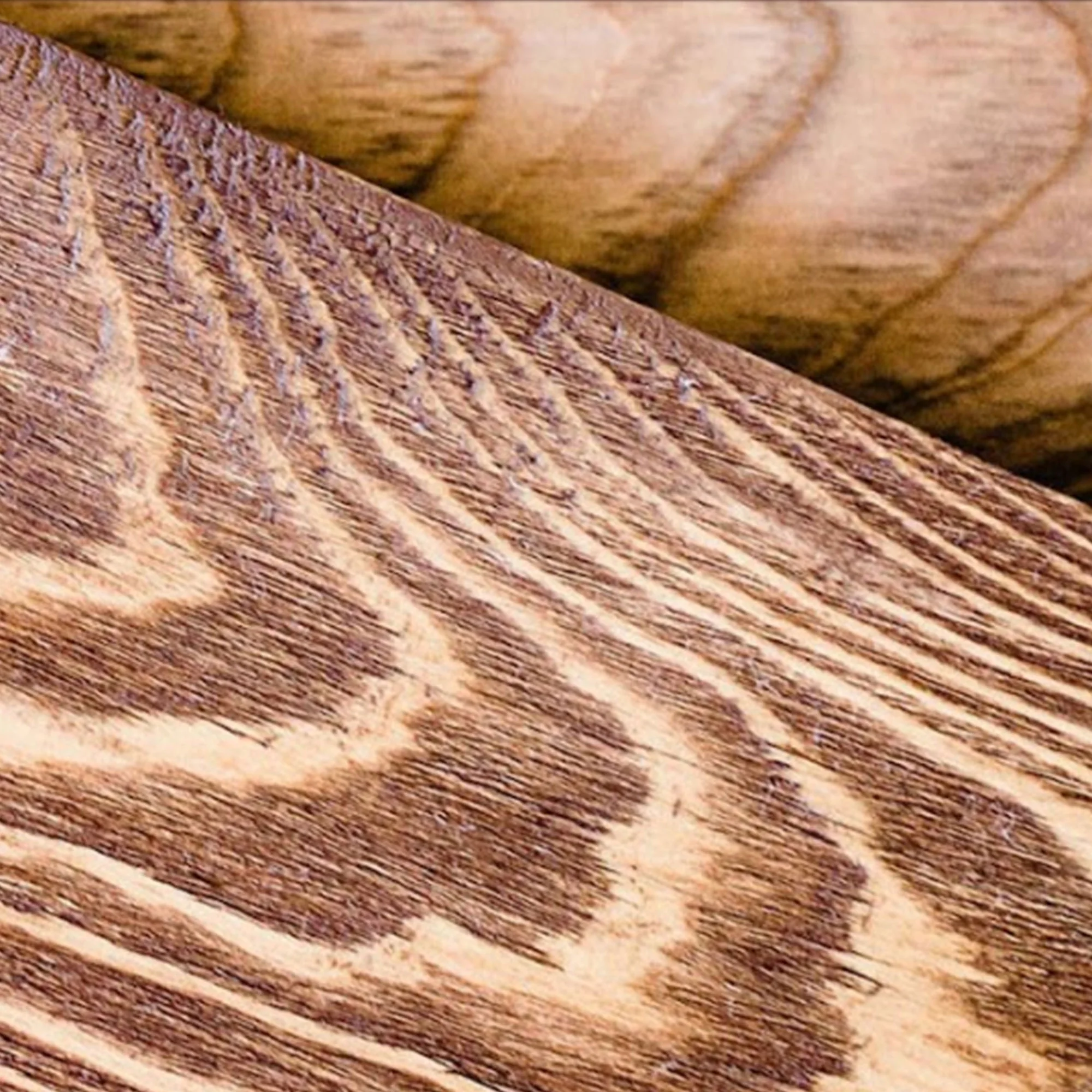 Willow & Grace Johnny 36 Inch Floating Shelves, Light Walnut, Set of 2