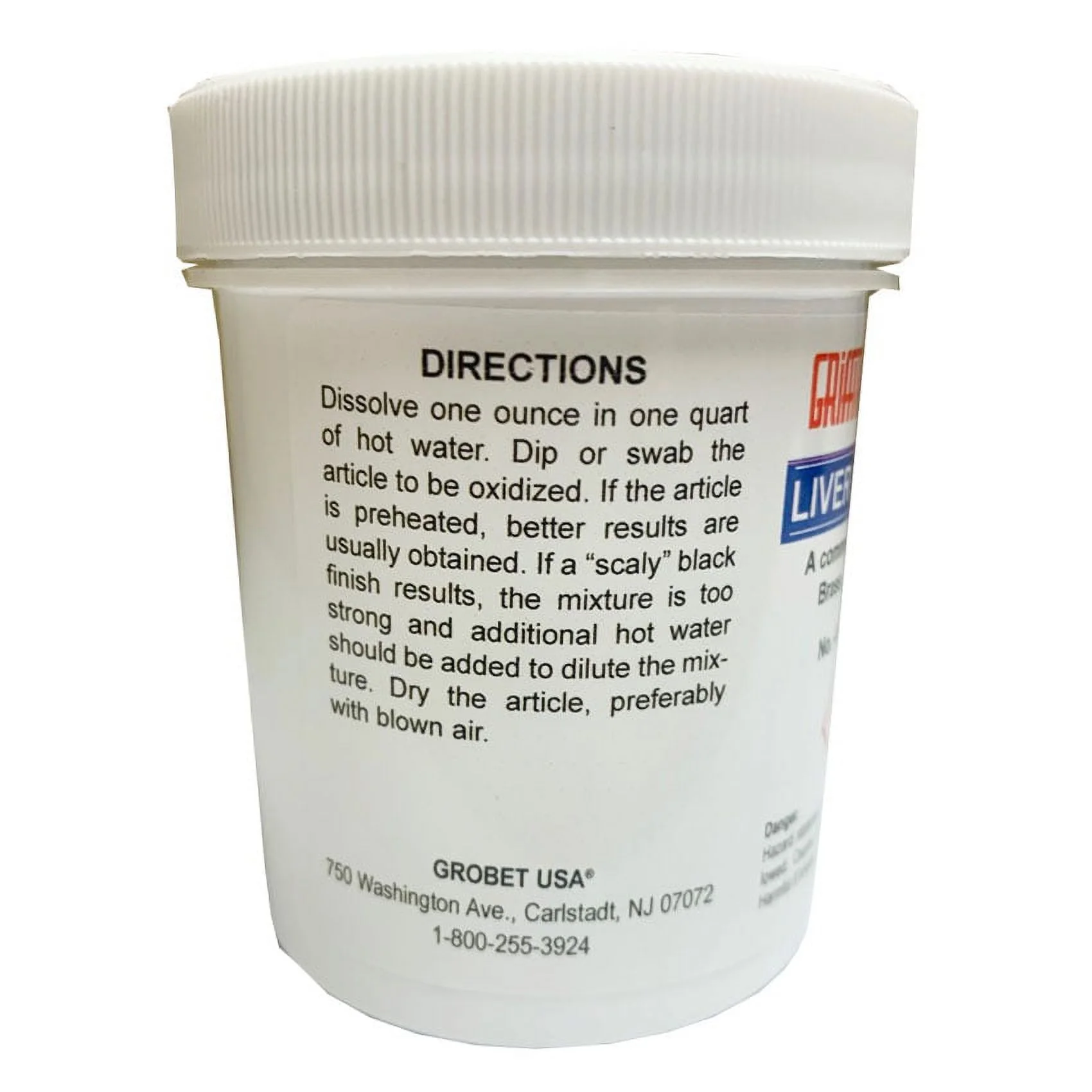 Liver Of Sulfur, 4 Ounce Jar