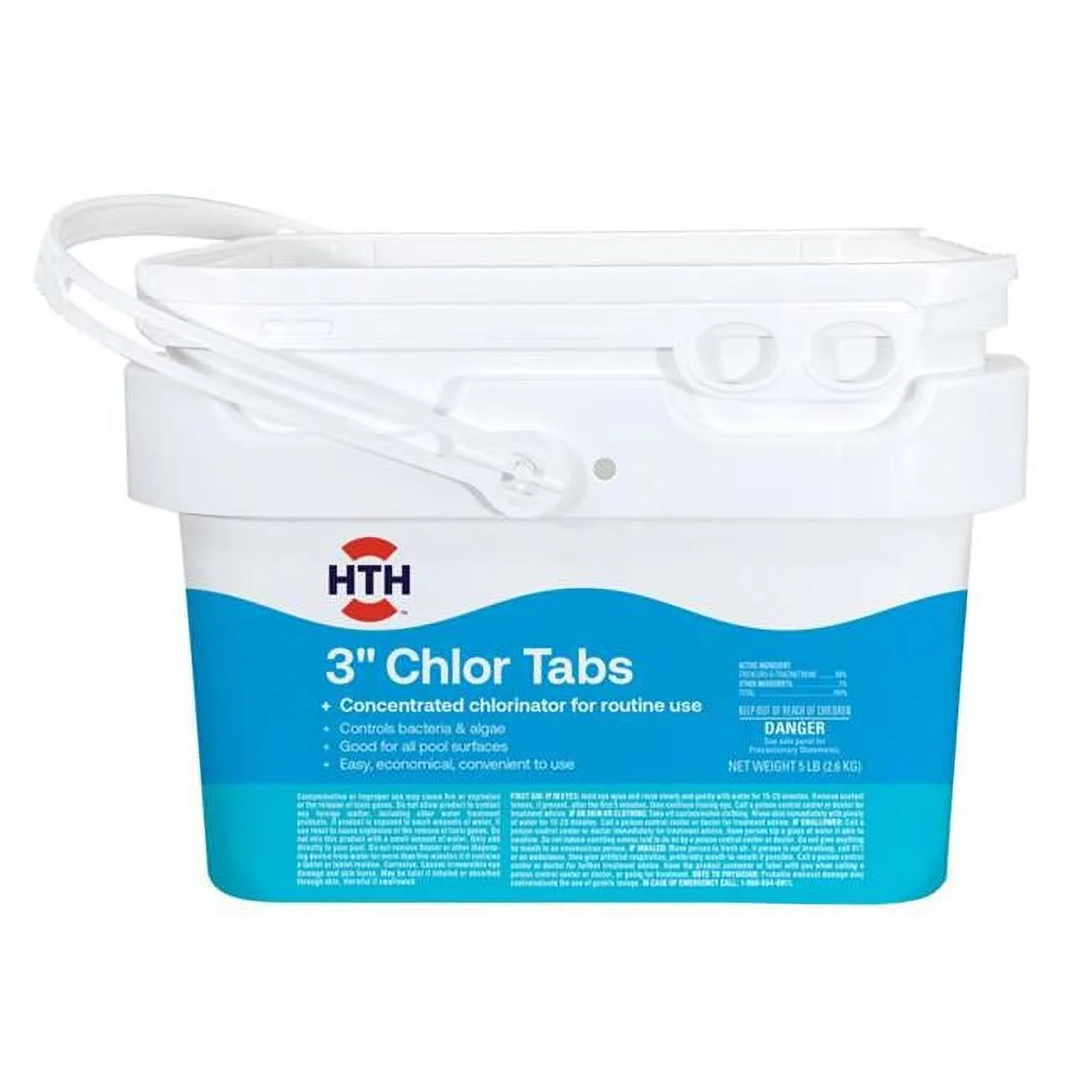 HTH Tablet Chlorinating Chemicals 5 lb