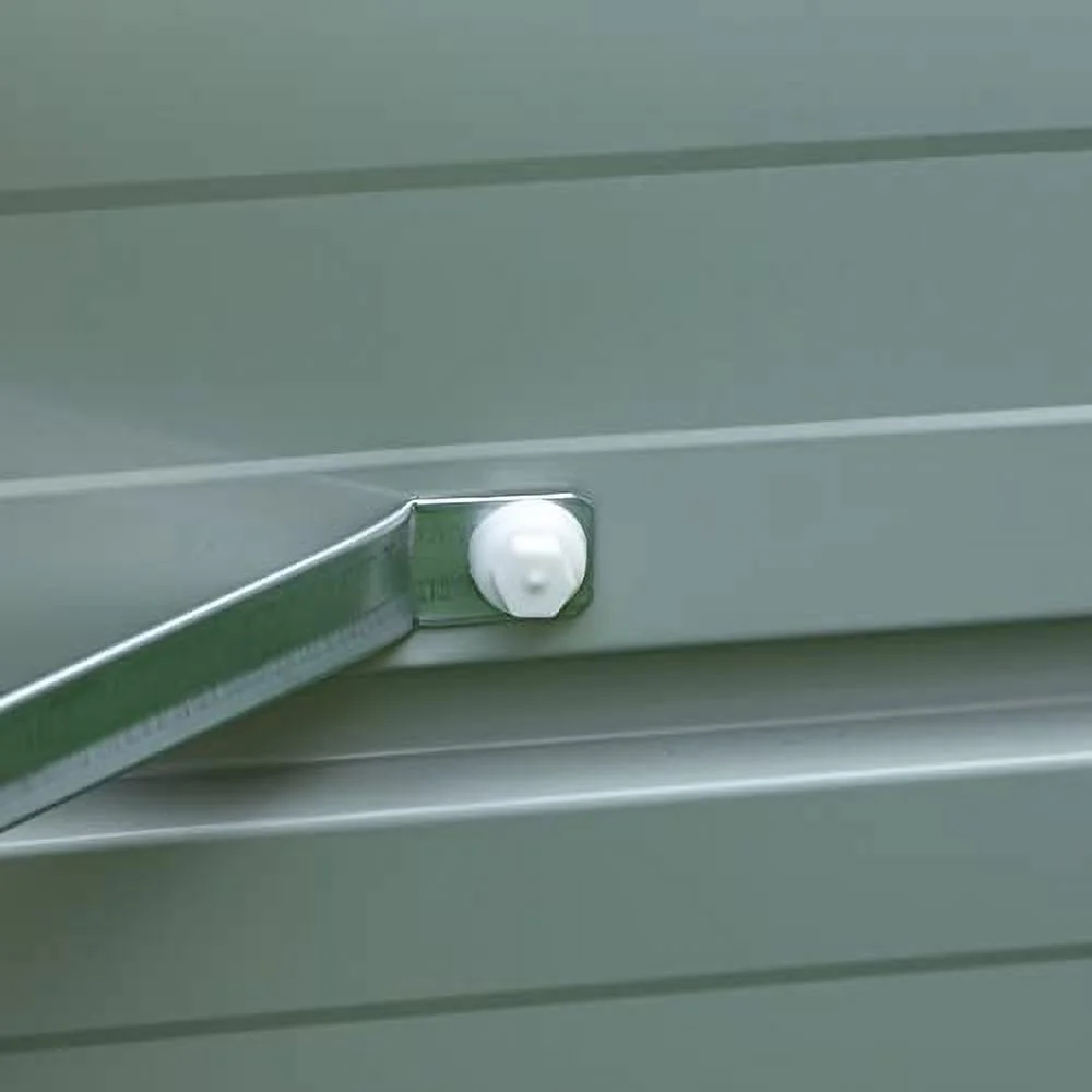 Outsunny 40'' Hexagon Raised Garden Bed, Outdoor Metal Planter Box with Gloves, for Backyard, Patio to Grow Vegetables, Herbs, and Flowers, Gray