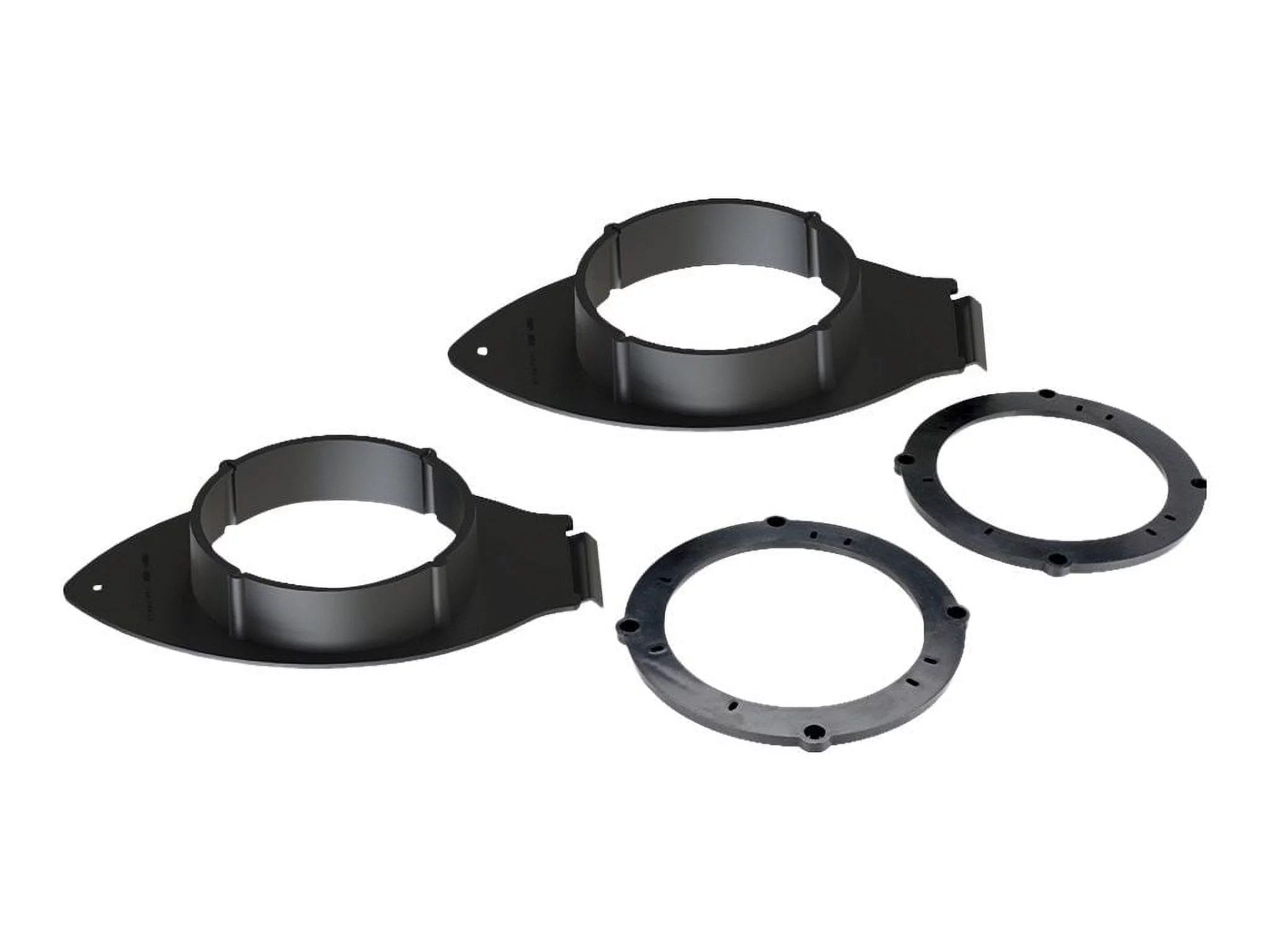 SCOSCHE SAGMSV656 2013 and up Chevrolet Silverado Front Speaker Adapter for Aftermarket (Black)