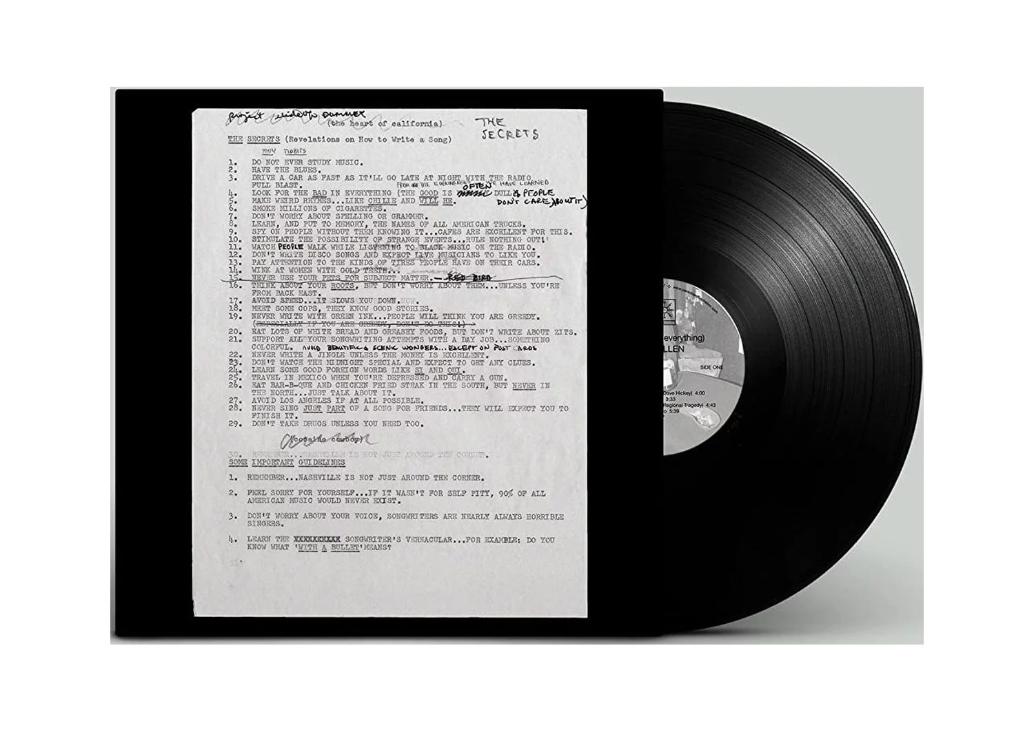 Terry Allen - Lubbock (on everything) - Country - Vinyl