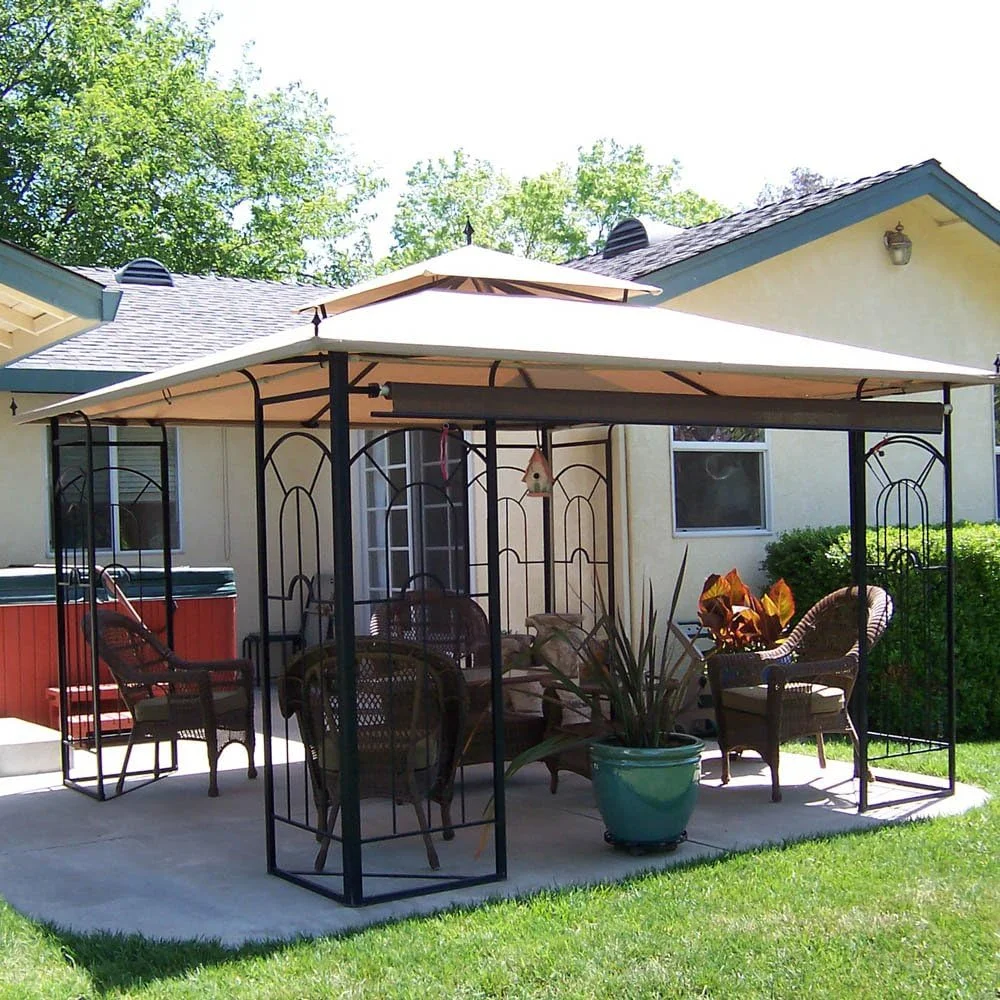 12 X 12 Arrow Gazebo Replacement Canopy Top Cover - Riplock 500