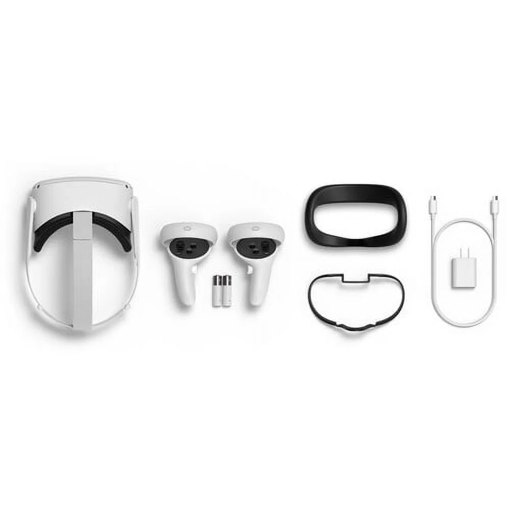 Oculus Quest 2 — Most Advanced All-in-One Virtual Reality Gaming Headset 256GB with Mazepoly Knuckle Strap