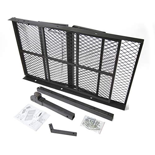 Folding Wheelchair Scooter Carrier Rack 250KG Medical Rack Ramp Hitch Mount