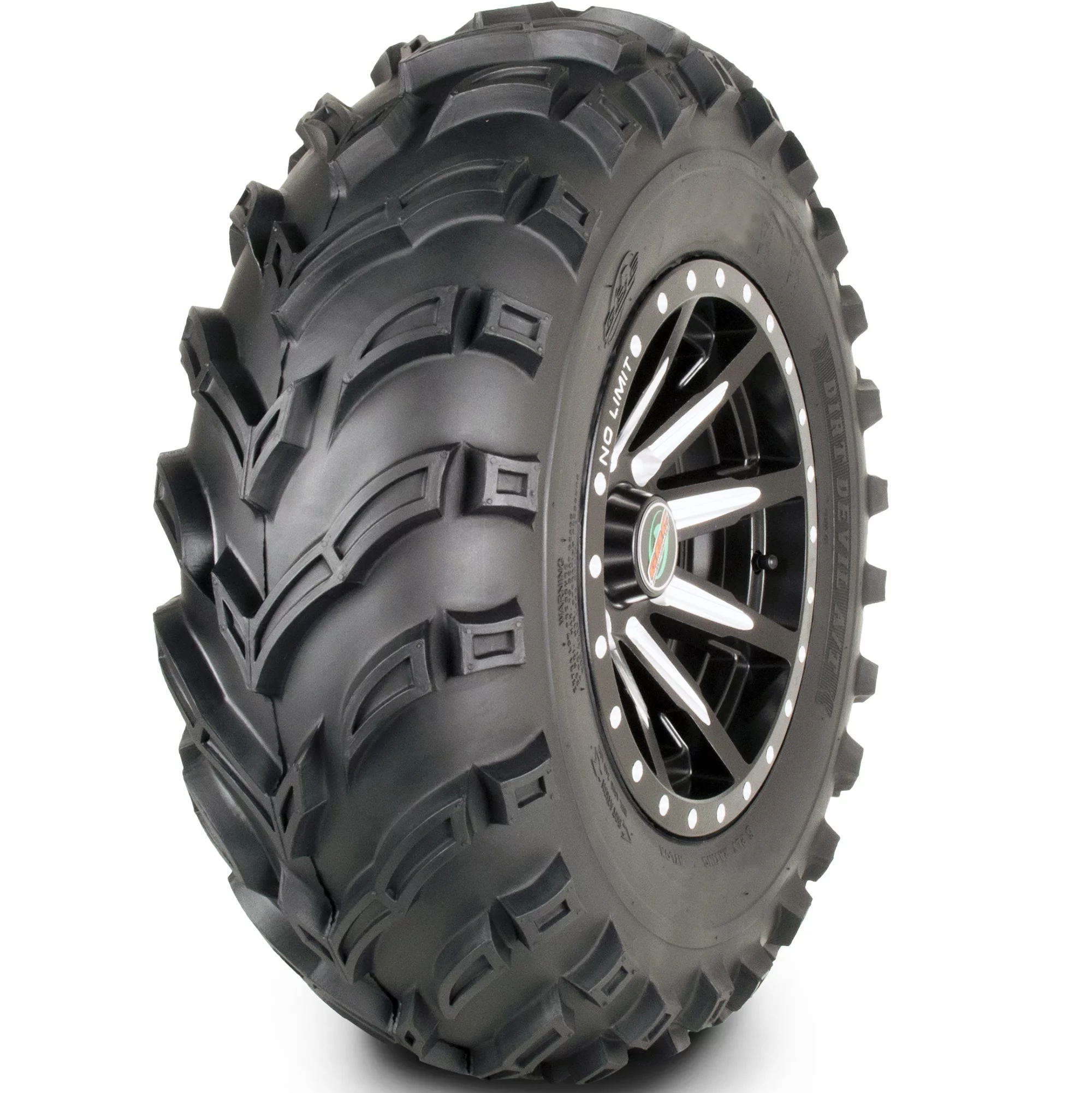 GBC Dirt Devil 27X12.00-12 6-Ply Rated All Terrain ATV Tire