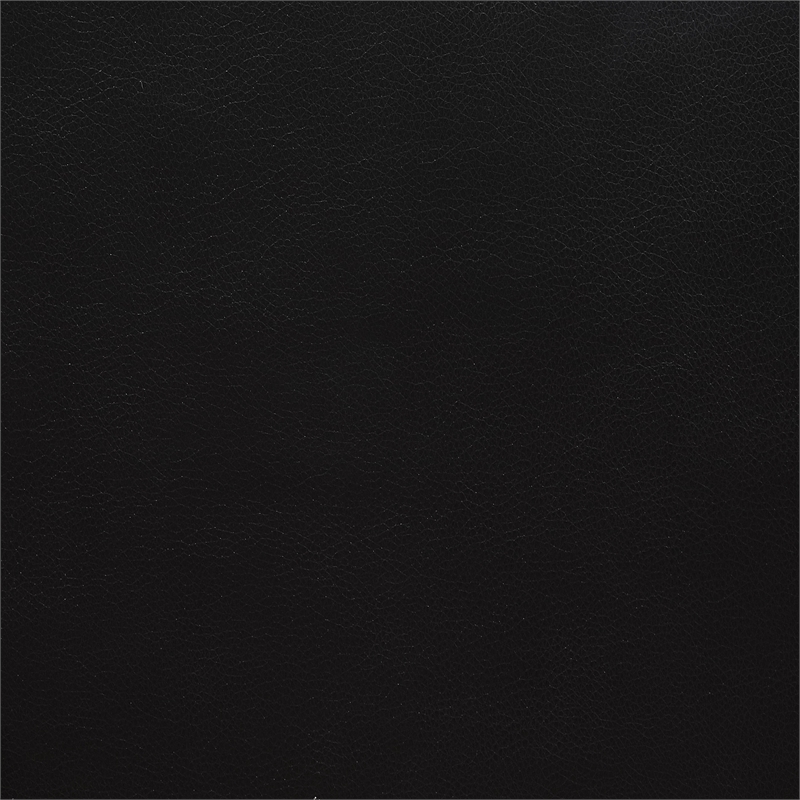 Pemberly Row Faux Leather Upholstered Glider Recliner Chair Black